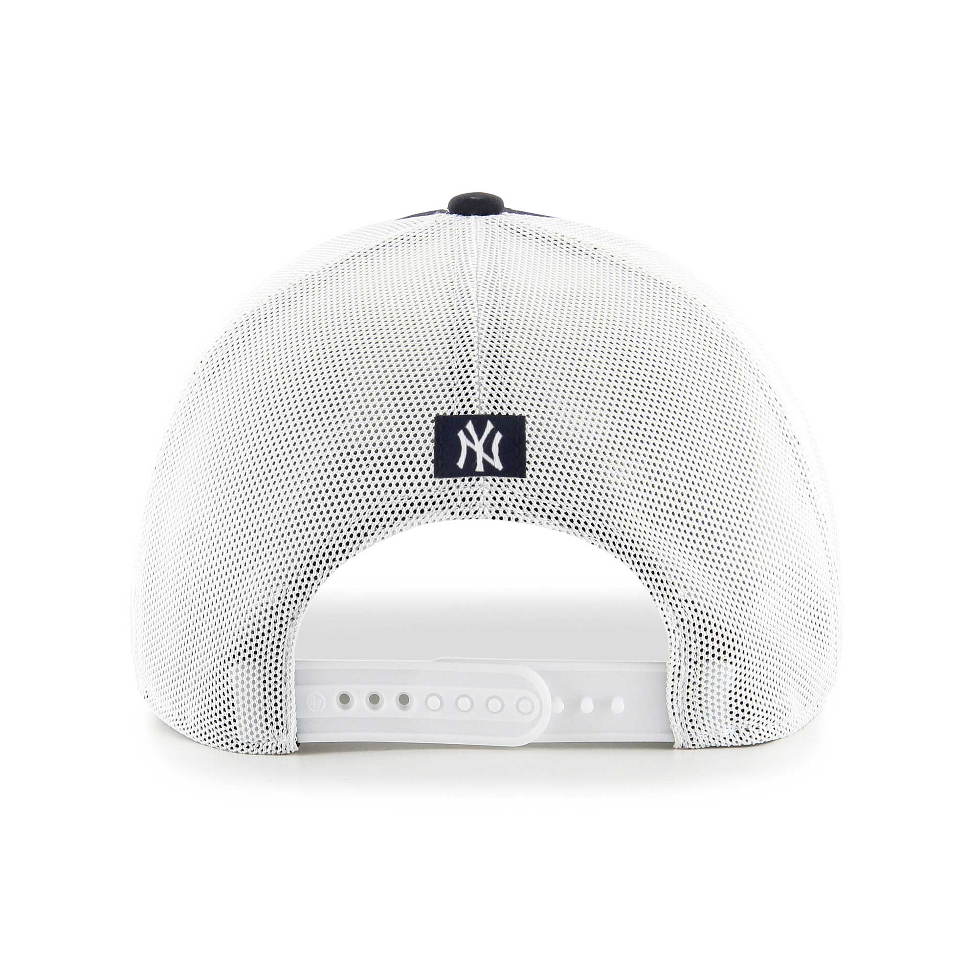 New York Yankees '47 Burgess Trucker Snapback Hat - Navy/White - PersonalJerseys