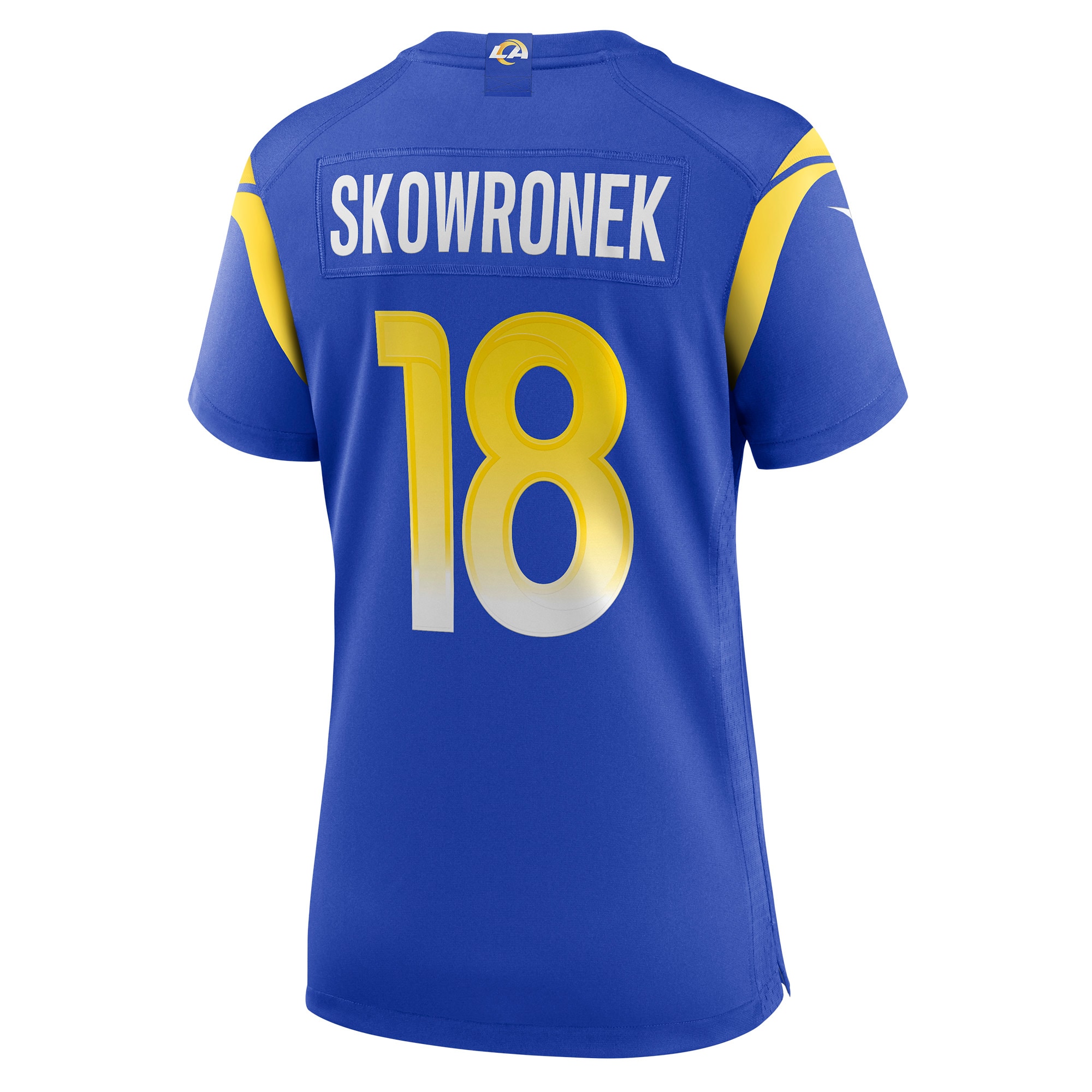 Los Angeles Rams Ben Skowronek Royal Game Jersey for Youth Women Men - Friend Lounge Store - Shop for All Things Jerseys Sports - PersonalJerseys