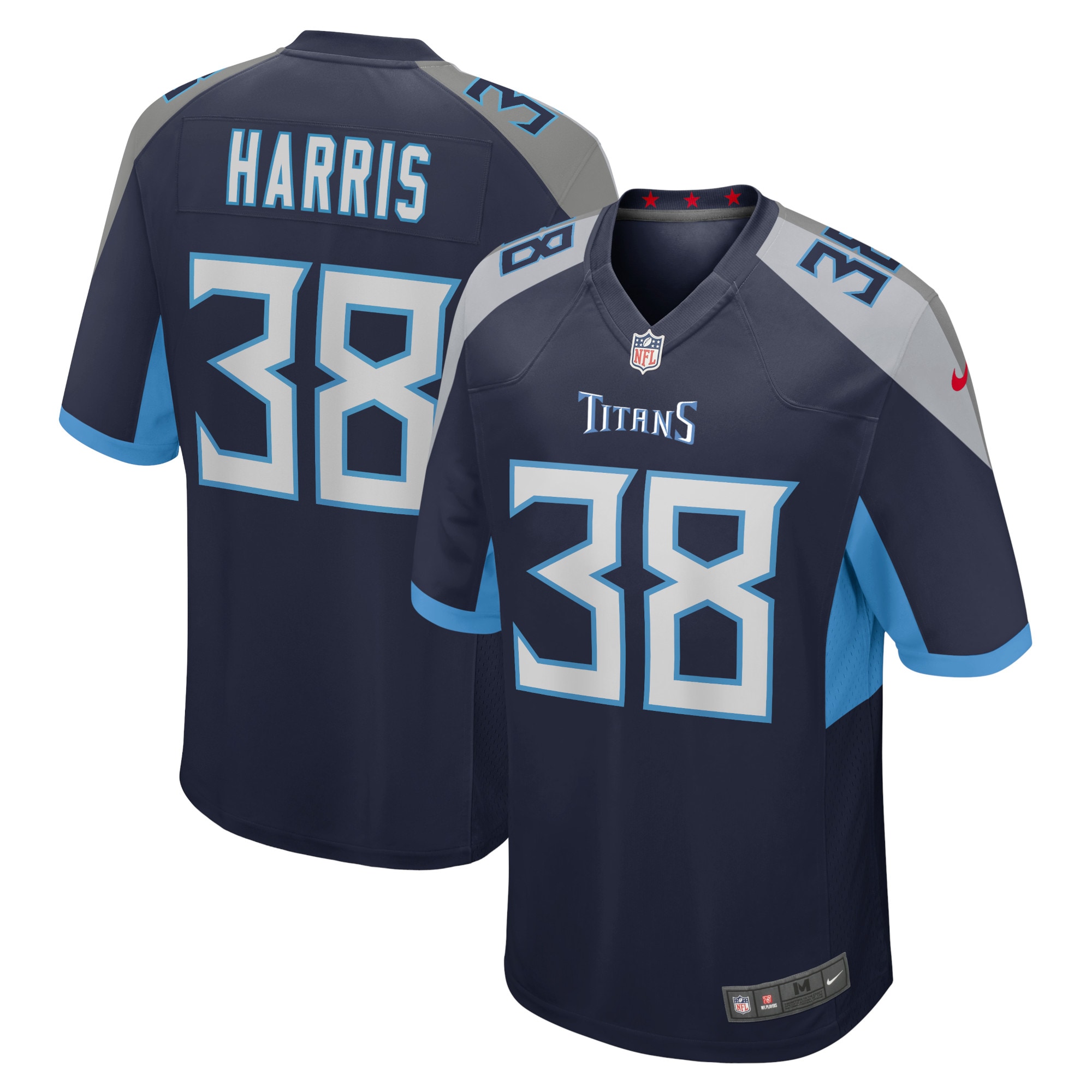 Davontae Harris Tennessee Titans Nike Home Game Player Jersey - Navy - PersonalJerseys