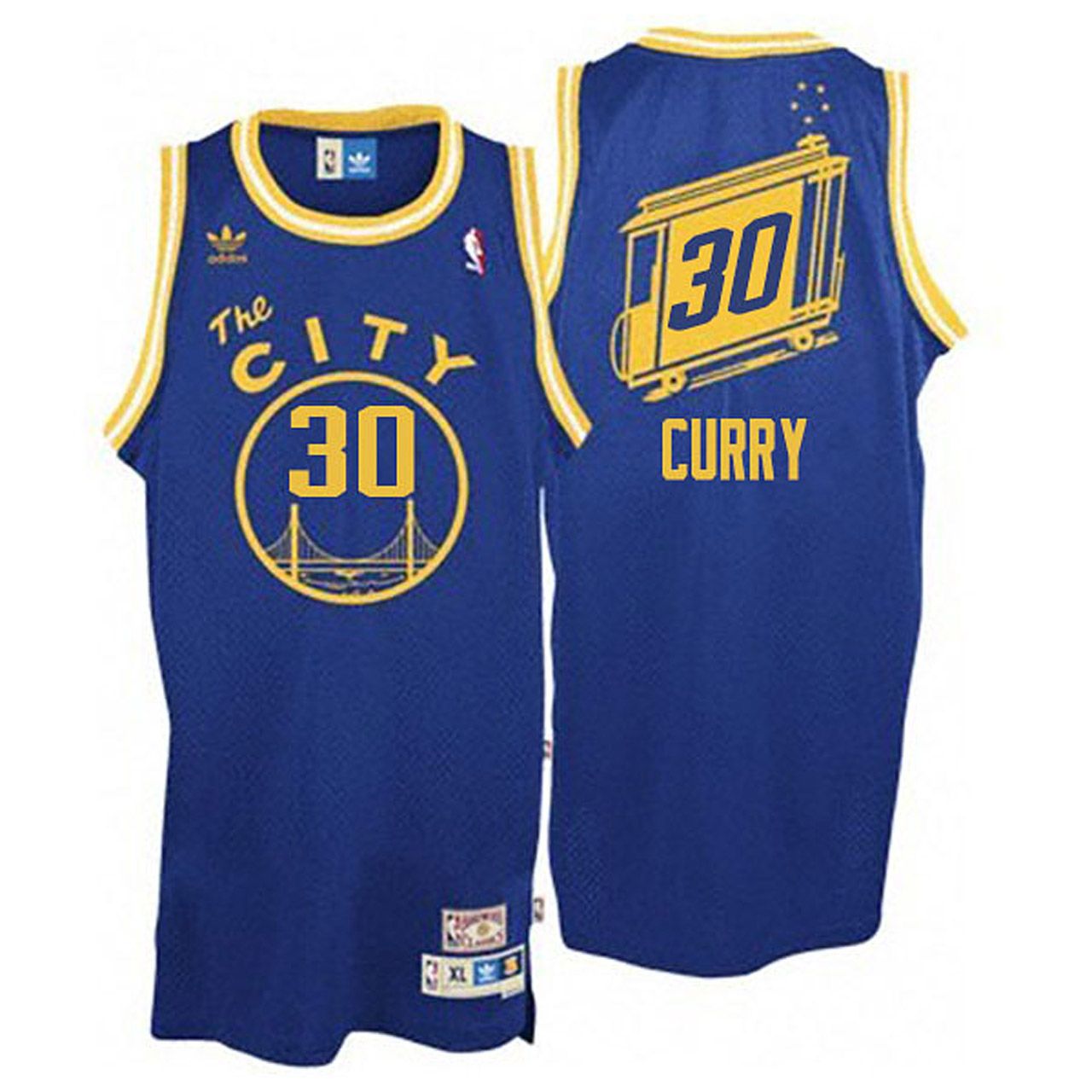 Male Stephen Curry Golden State Warriors The City #30 Blue Throwback Jersey - Friend Lounge Store - Shop for All Things Jerseys Sports - PersonalJerseys