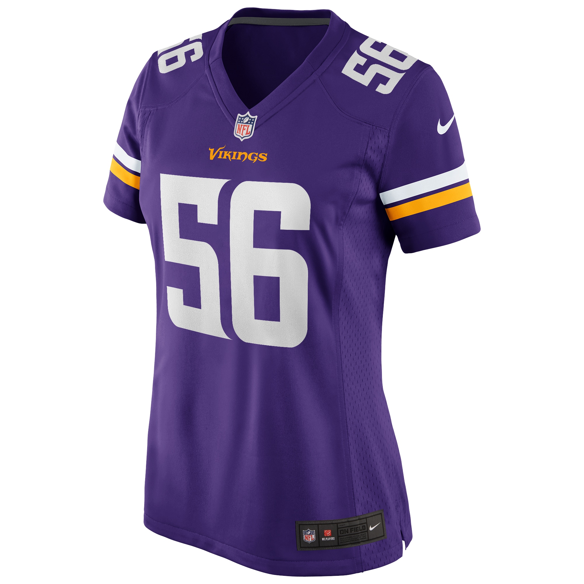 Chris Doleman Minnesota Vikings Nike Women's Game Retired Player Jersey - Purple - PersonalJerseys