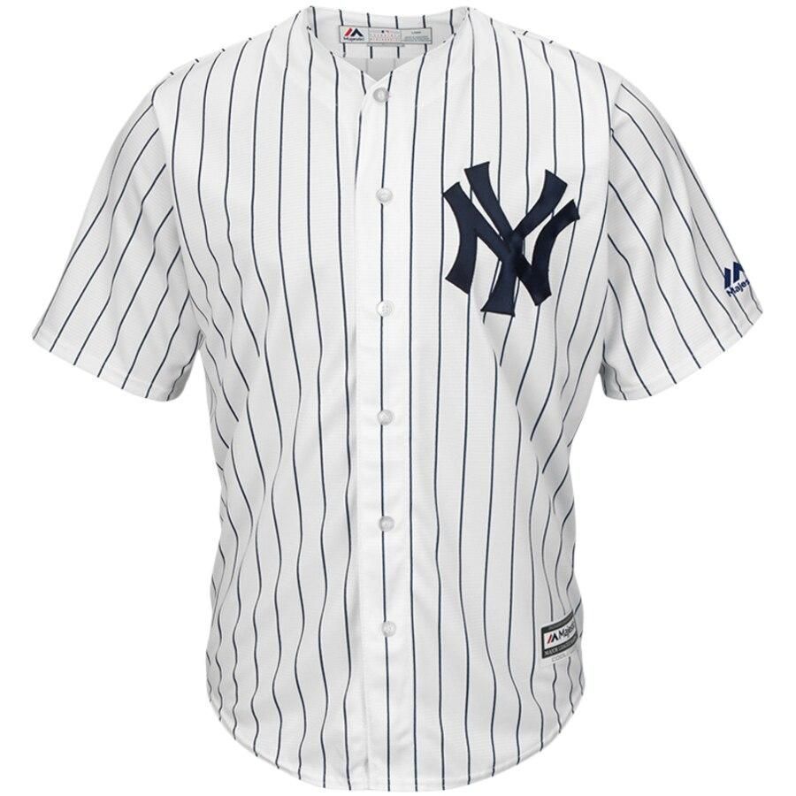 Giancarlo Stanton New York Yankees Majestic Cool Base Player Jersey - White - Friend Lounge Store - Shop for All Things Jerseys Sports - PersonalJerseys