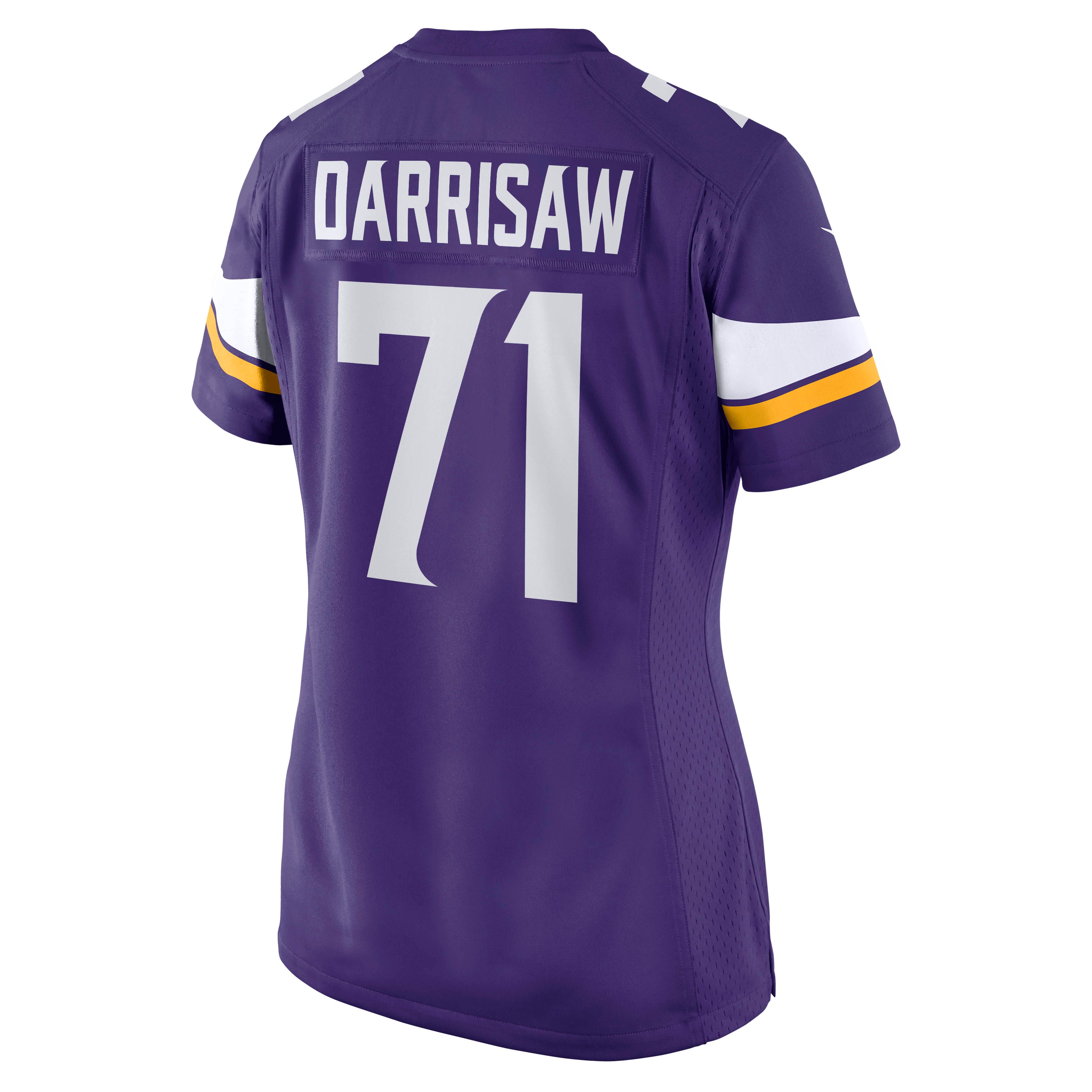 Christian Darrisaw Minnesota Vikings Nike Women's Game Jersey - Purple - PersonalJerseys