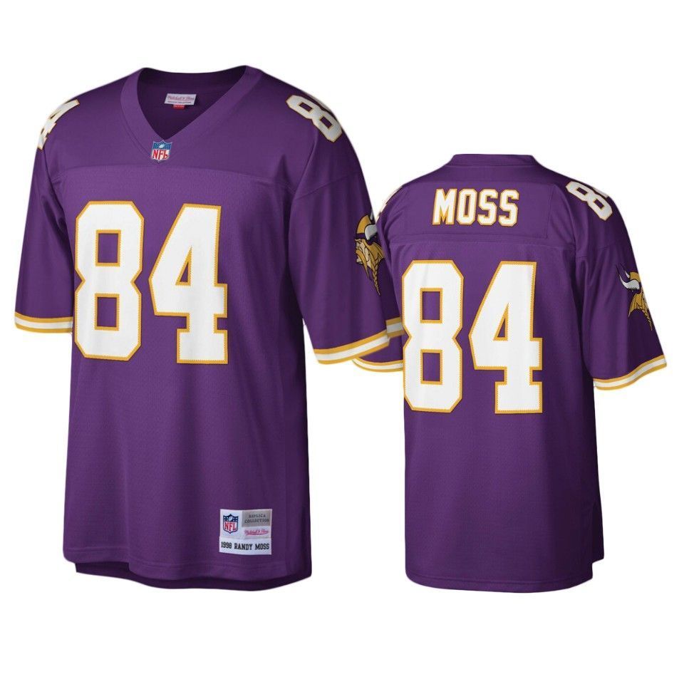 Minnesota Vikings Randy Moss Purple Legacy Jersey - Friend Lounge Store - Shop for All Things Jerseys Sports - PersonalJerseys