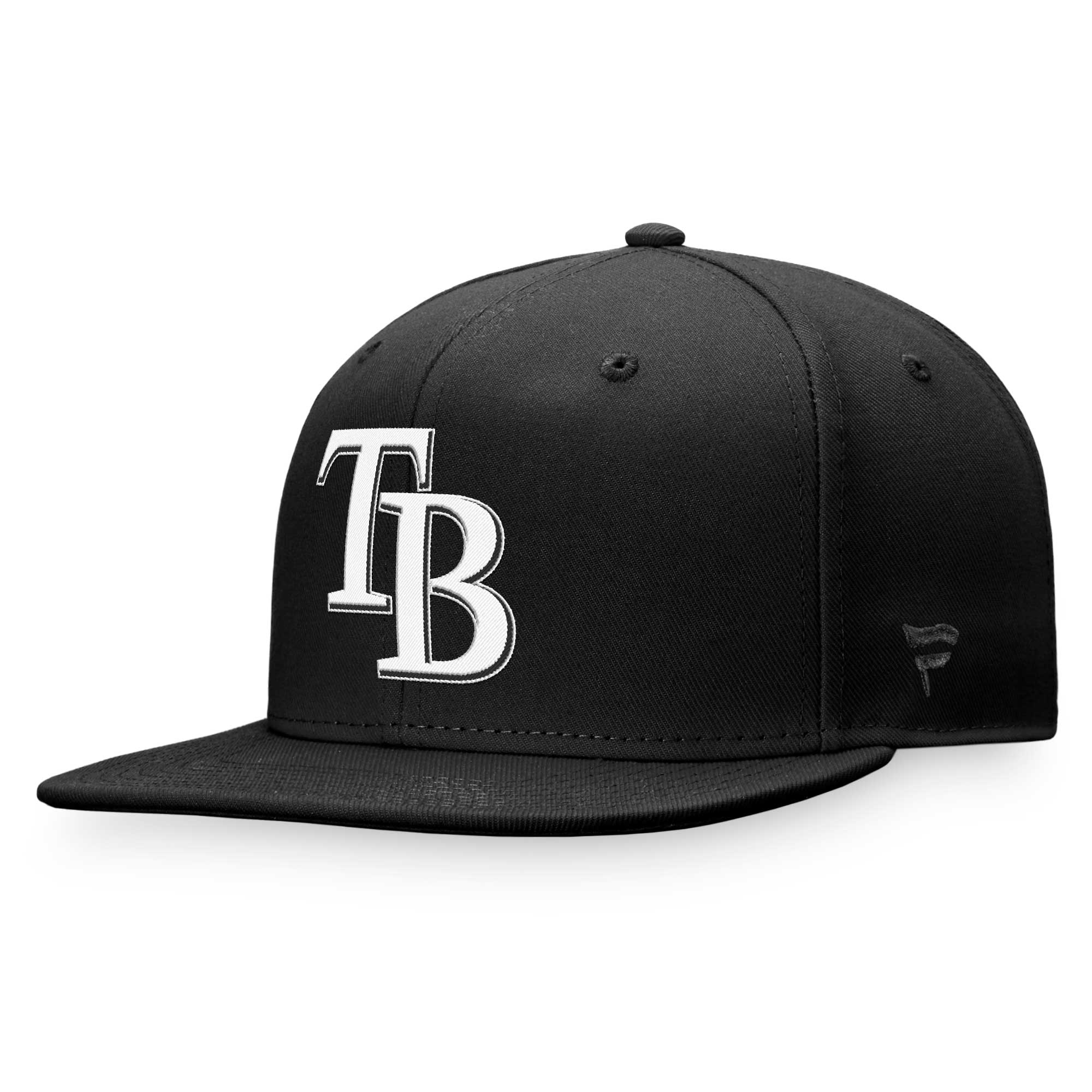 Tampa Bay Rays Fanatics Branded Snapback Hat - Black - PersonalJerseys