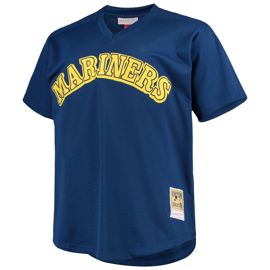 Men's Seattle Mariners Ken Griffey Jr. 1991 Mitchell & Ness Royal Blue Cooperstown Collection Mesh Batting Practice Jersey - PersonalJerseys