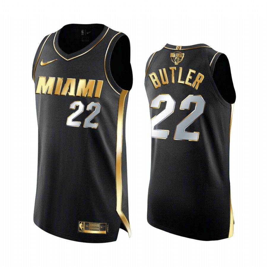 Jimmy Butler Miami Heat 2020 NBA Finals Black Jersey Golden Limited Edition - Friend Lounge Store - Shop for All Things Jerseys Sports - PersonalJerseys