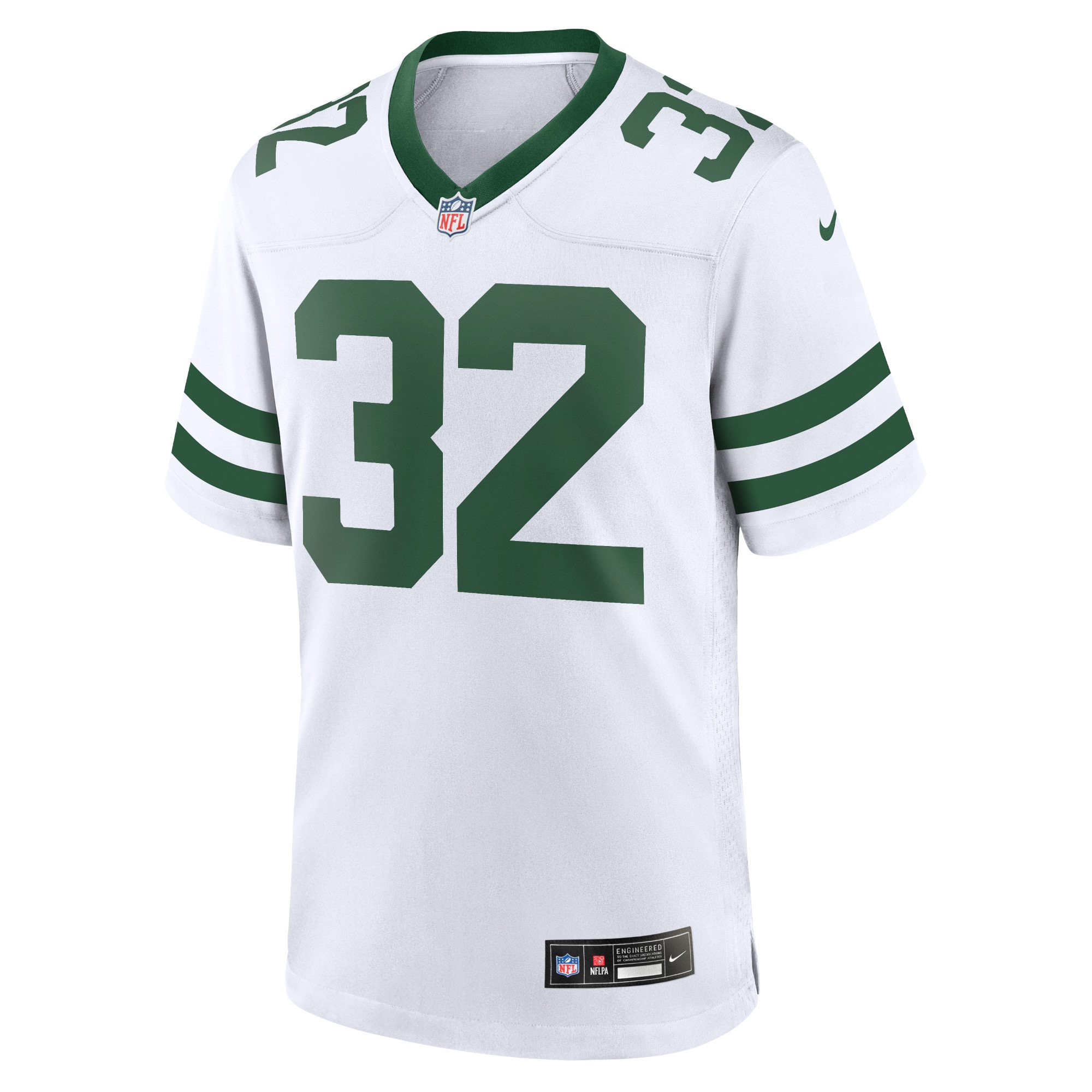 Michael Carter New York Jets Nike Legacy Player Game Jersey - White - PersonalJerseys