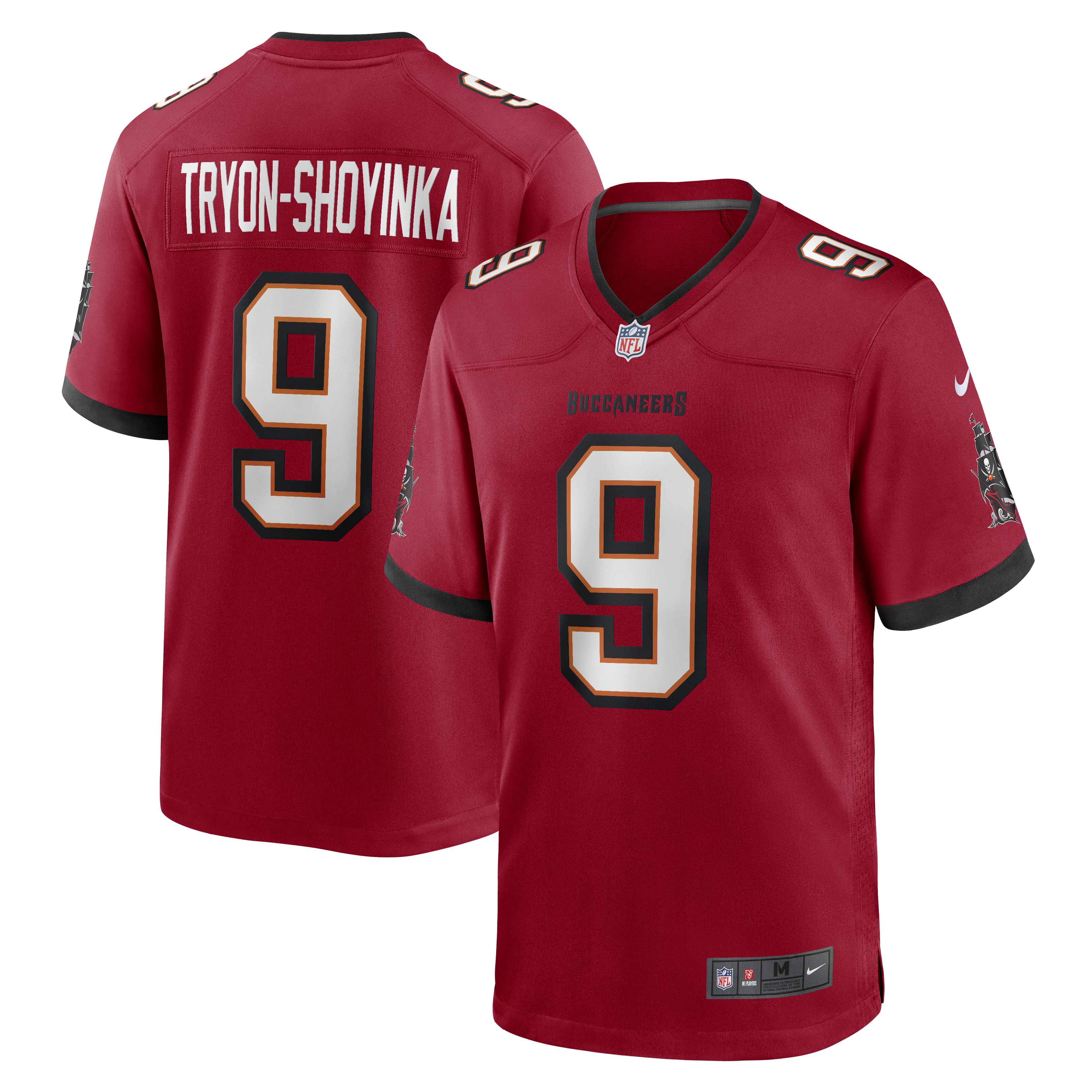 Tampa Bay Buccaneers Joe Tryon-Shoyinka Red Game Jersey for Youth Women Men - Friend Lounge Store - Shop for All Things Jerseys Sports - PersonalJerseys