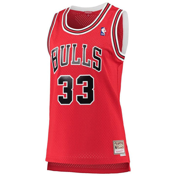 Men's Chicago Bulls Scottie Pippen 1997-98 Hardwood Classics Jersey - Red - PersonalJerseys
