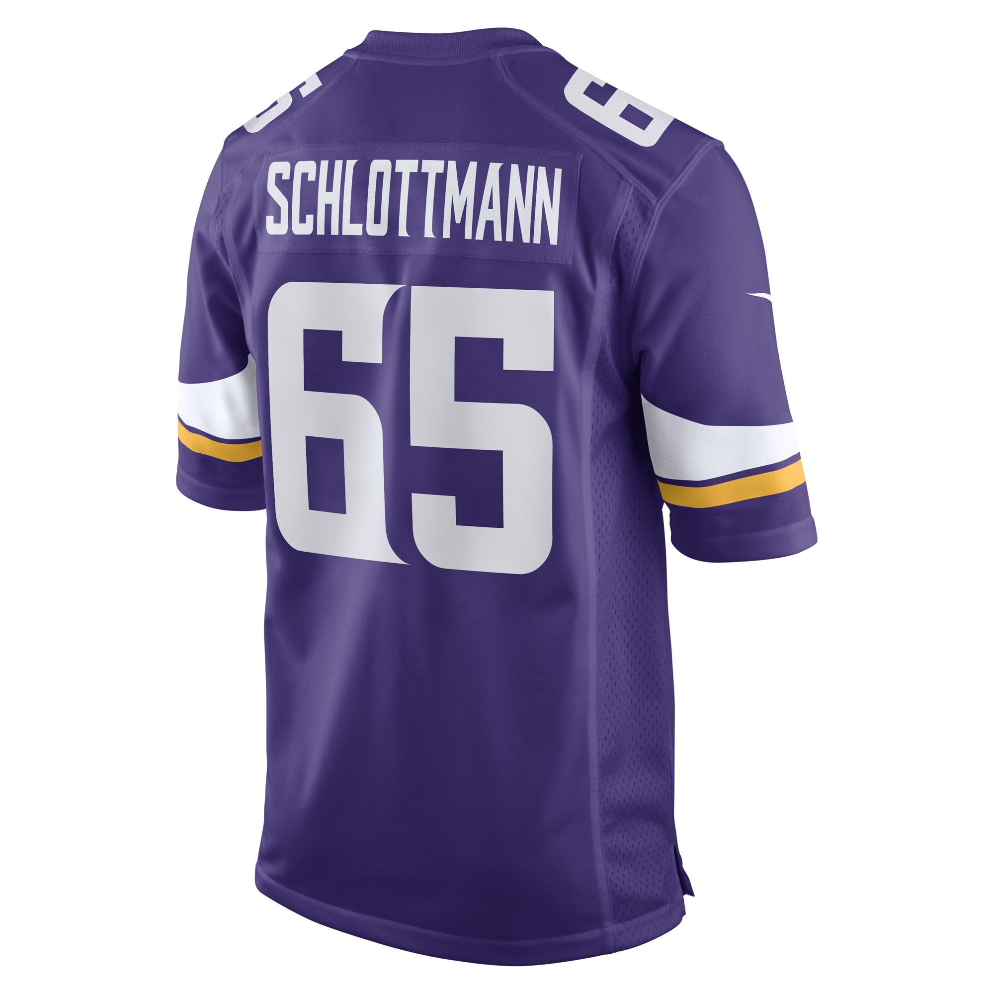 Minnesota Vikings Austin Schlottmann Purple Game Player Jersey for Youth Women Men - Friend Lounge Store - Shop for All Things Jerseys Sports - PersonalJerseys