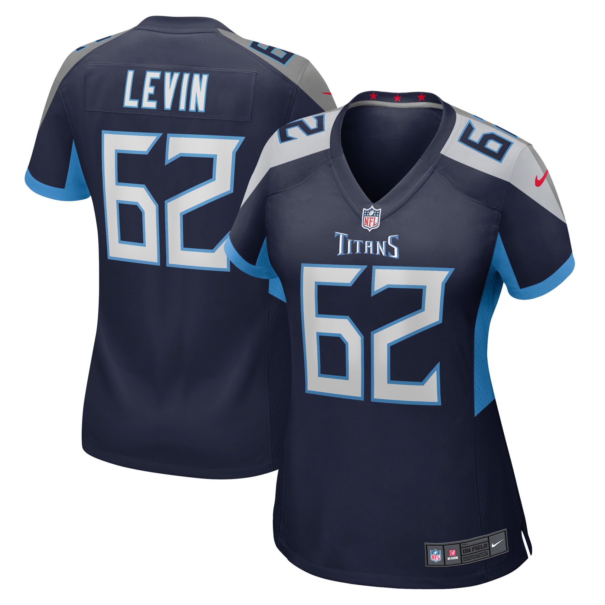 Corey Levin Tennessee Titans Nike Women's Game Player Jersey - Navy - PersonalJerseys