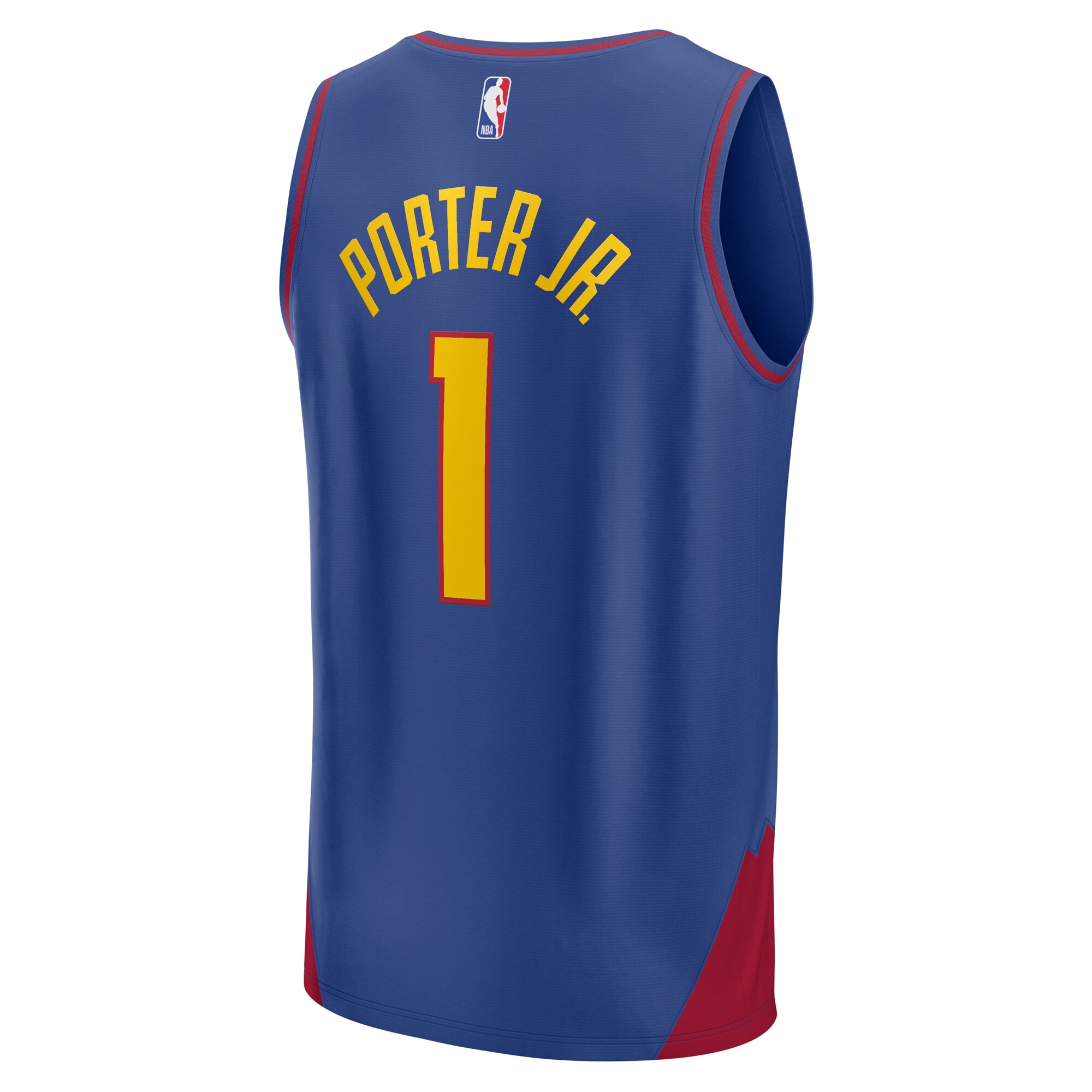 Michael Porter Jr. Denver Nuggets Fanatics Branded Blue 2023 NBA Finals Champions Fast Break Player Jersey - Statement Edition - PersonalJerseys