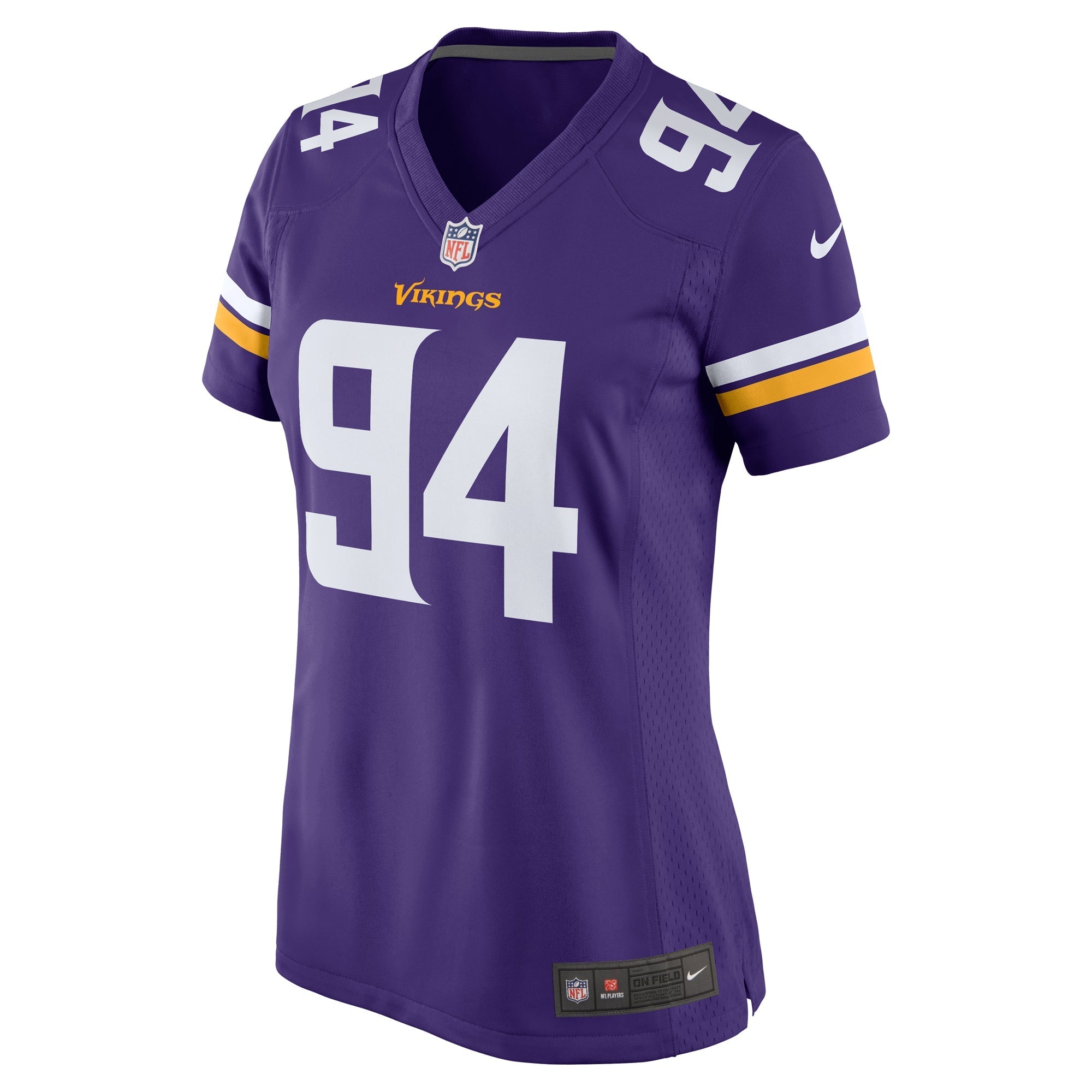 Women's Nike Dean Lowry Purple Minnesota Vikings Game Player Jersey - PersonalJerseys