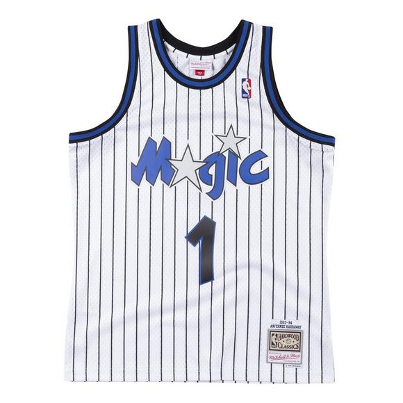Mens Anfernee Pennyâ??Hardaway Orlando Magic Mitchell & Ness White 1993-94 Hardwood Classics Swingman Jersey - PersonalJerseys