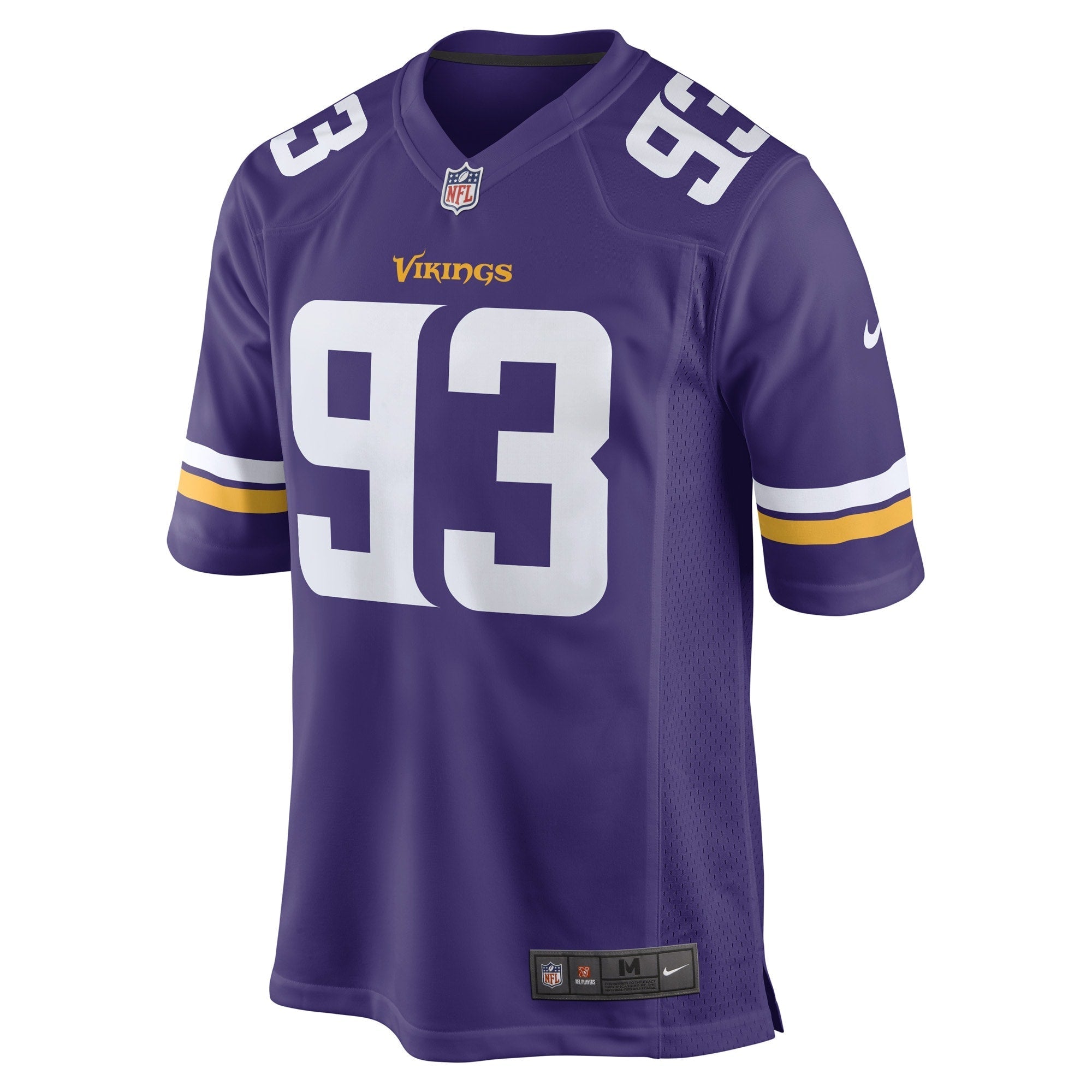 Men's Nike Jonathan Bullard Purple Minnesota Vikings Game Player Jersey - PersonalJerseys