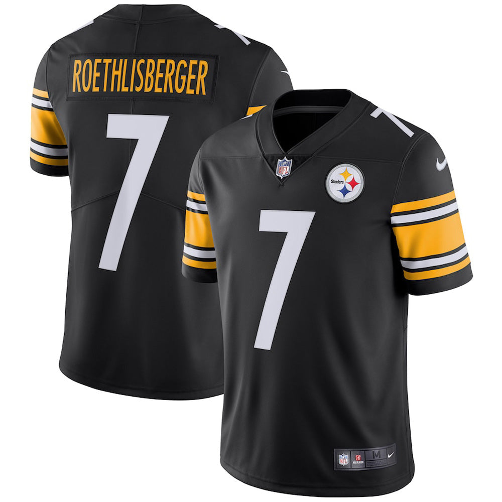 Youth Pittsburgh Steelers Ben Roethlisberger Vapor Jersey - Black - PersonalJerseys