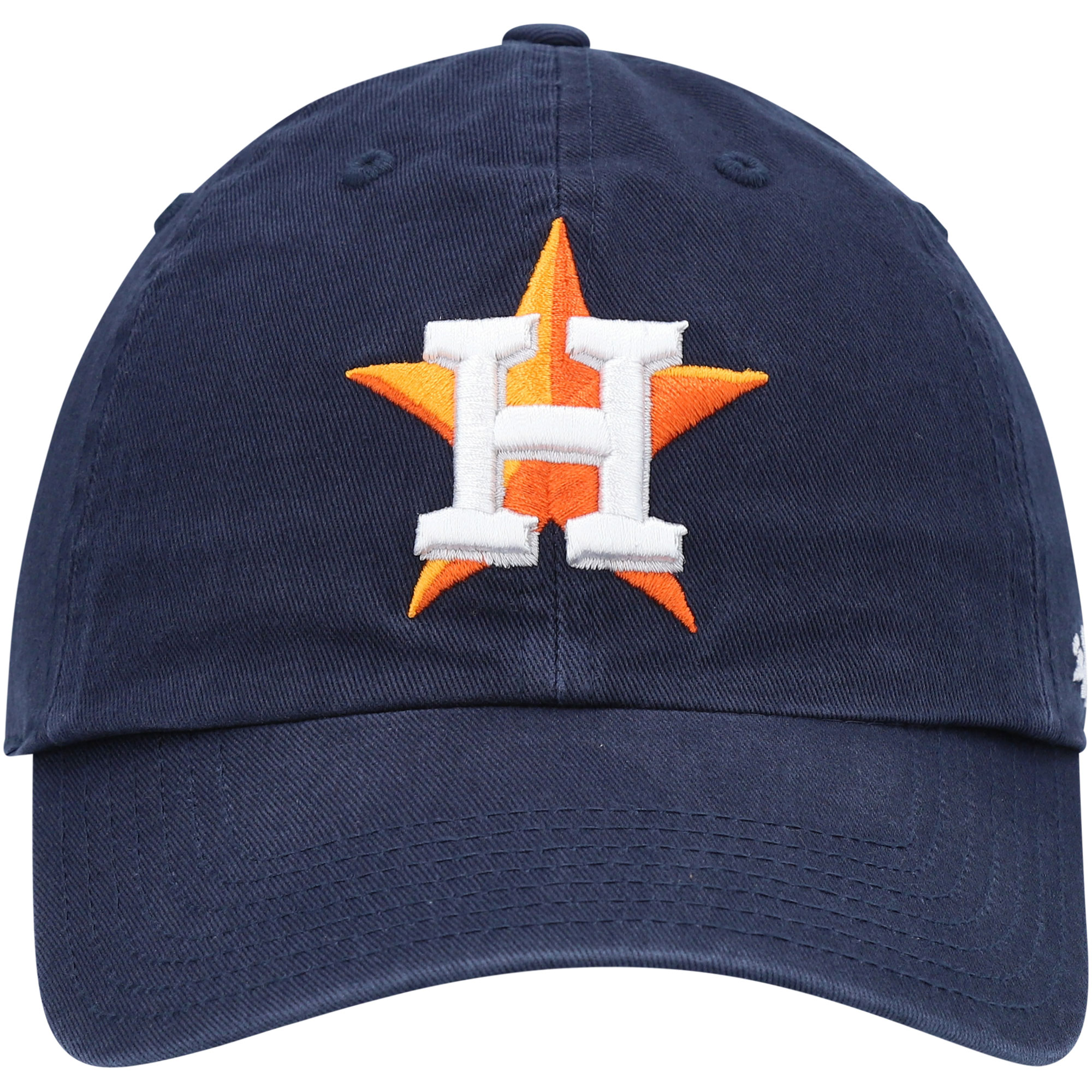 Houston Astros '47 Youth Team Logo Clean Up Adjustable Hat - Navy - PersonalJerseys