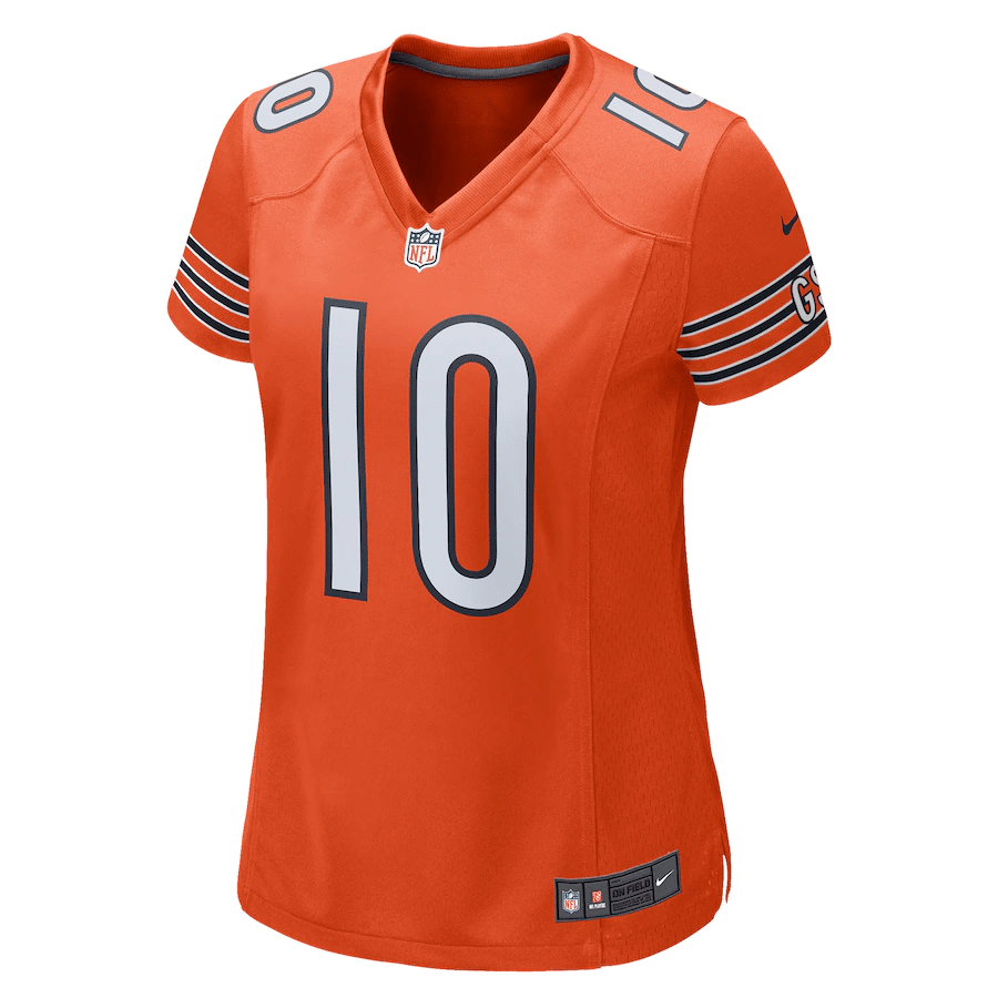 Mitchell Trubisky Chicago Bears Women's Orange Alternate Game Jersey - Friend Lounge Store - Shop for All Things Jerseys Sports - PersonalJerseys