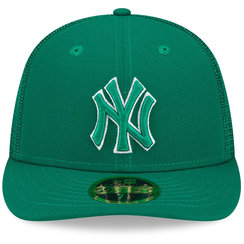 New York Yankees New Era 2022 St. Patrick's Day Low Profile 59FIFTY Fitted Hat - Green - PersonalJerseys