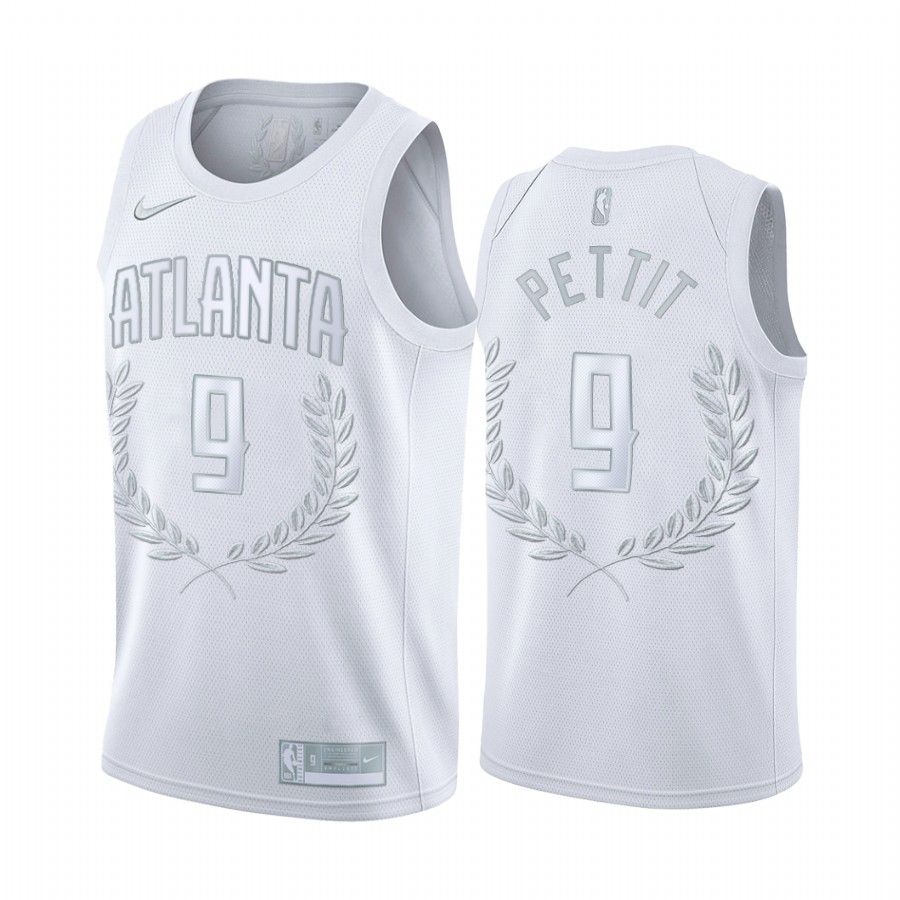Bob Pettit #9 Atlanta Hawks White MVP Jersey - Friend Lounge Store - Shop for All Things Jerseys Sports - PersonalJerseys