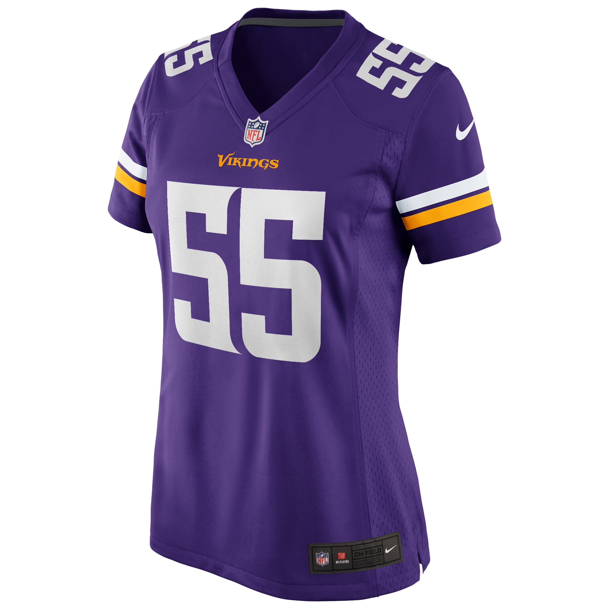 Jack Del Rio Minnesota Vikings Nike Women's Game Retired Player Jersey - Purple - PersonalJerseys