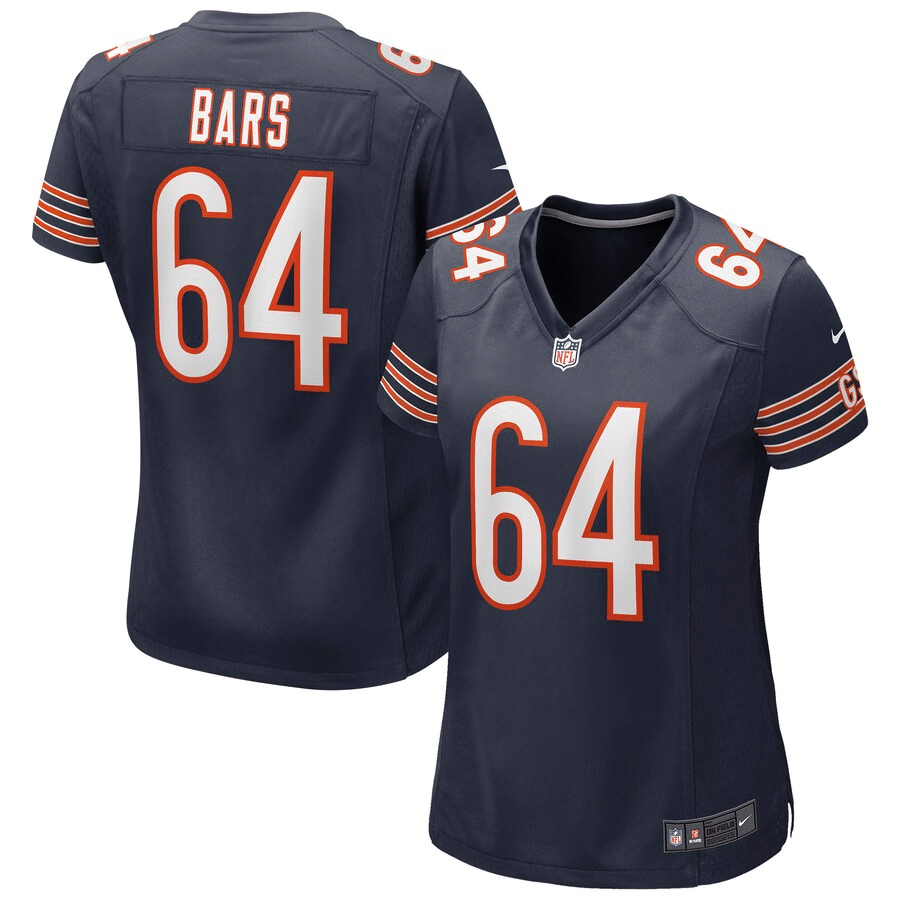 Alex Bars Chicago Bears Women's Navy Game Jersey - Friend Lounge Store - Shop for All Things Jerseys Sports - PersonalJerseys