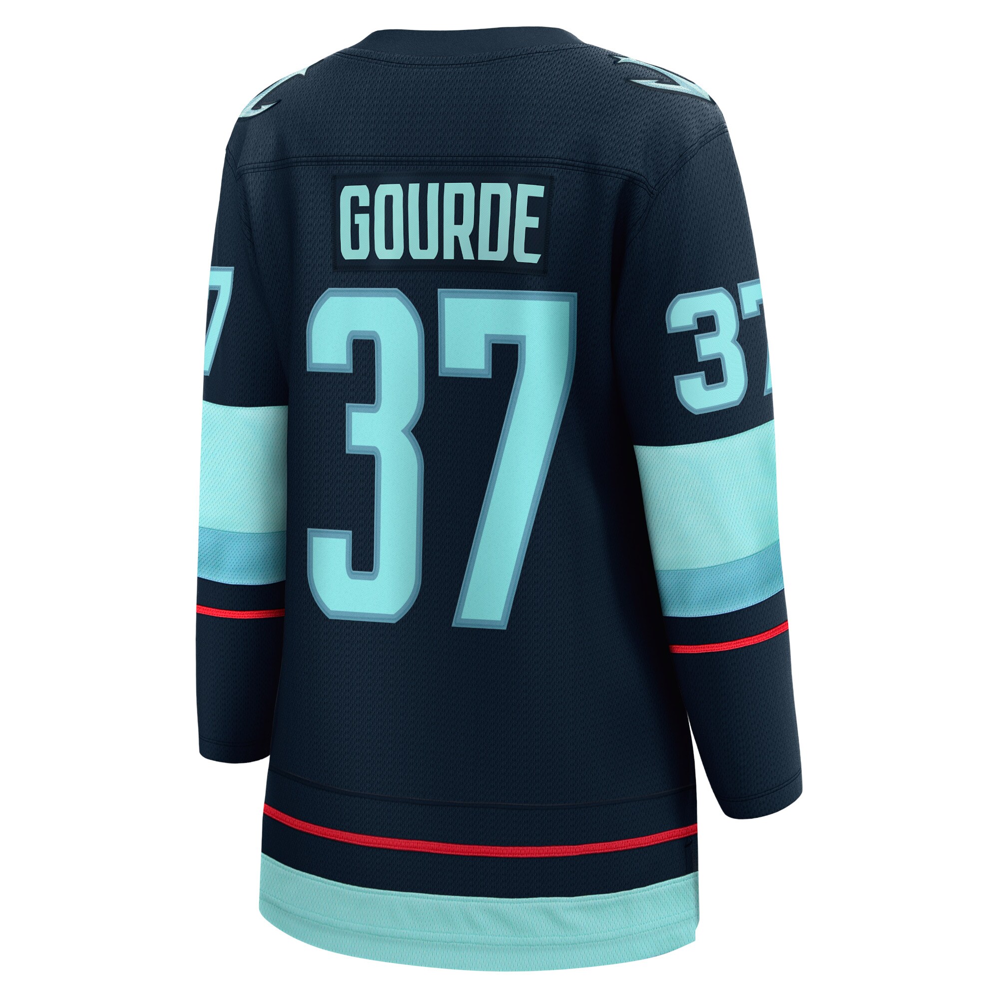 Yanni Gourde Seattle Kraken Fanatics Branded Women's Home Breakaway Player Jersey - Navy - PersonalJerseys