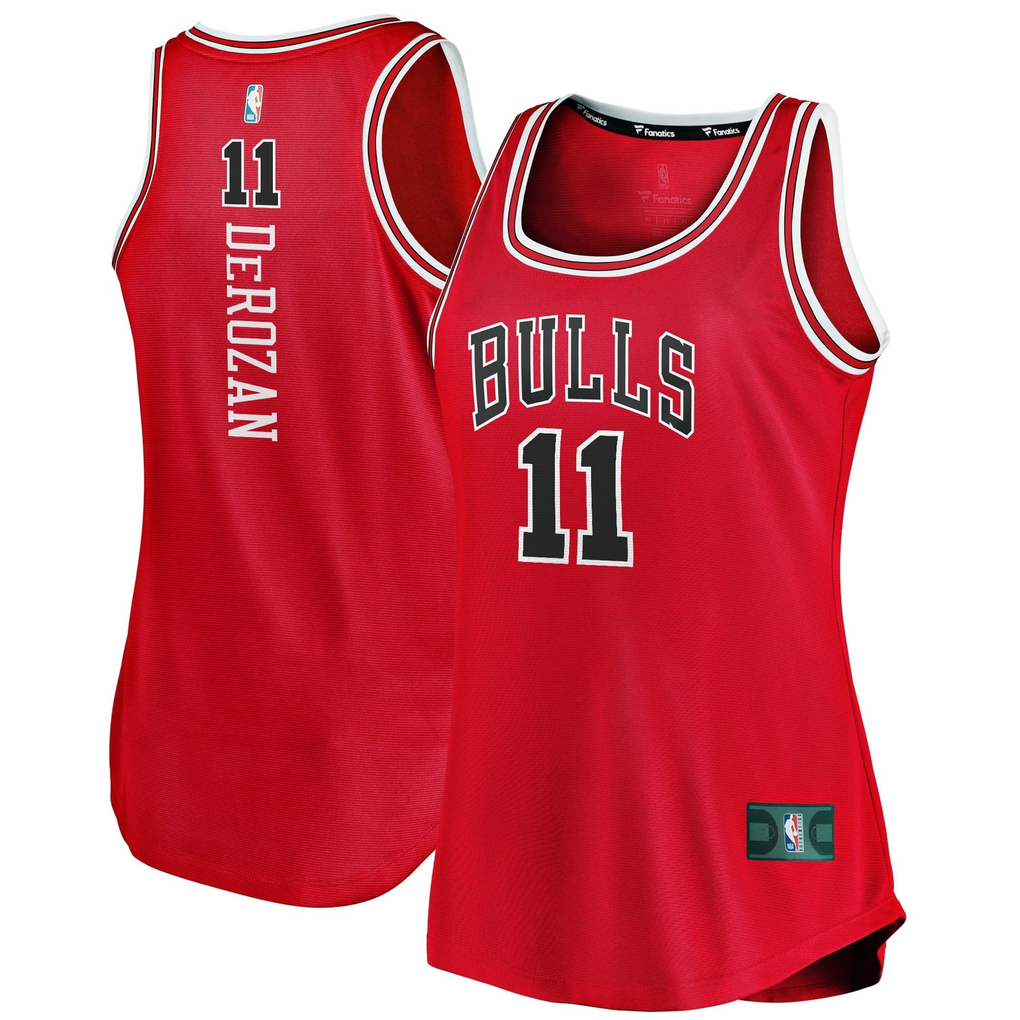 Women's Fanatics Branded DeMar DeRozan Red Chicago Bulls 2021/22 Fast Break Tank Jersey - Icon Edition - PersonalJerseys