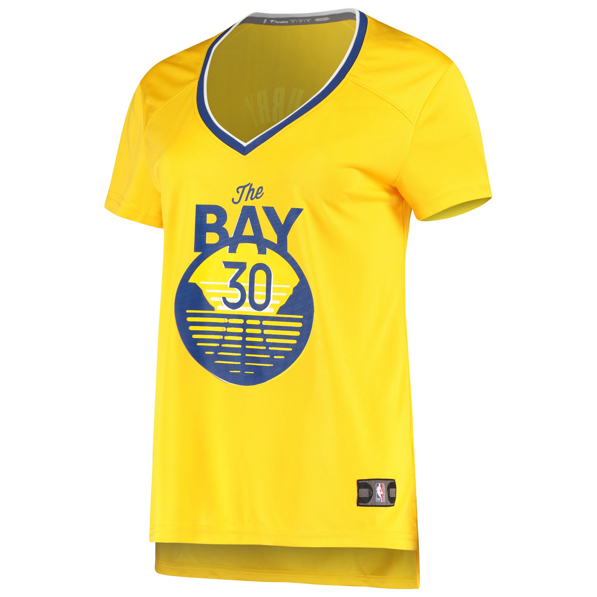 Stephen Curry Golden State Warriors Fanatics Branded Women's Fast Break Replica Player Jersey - Gold - PersonalJerseys