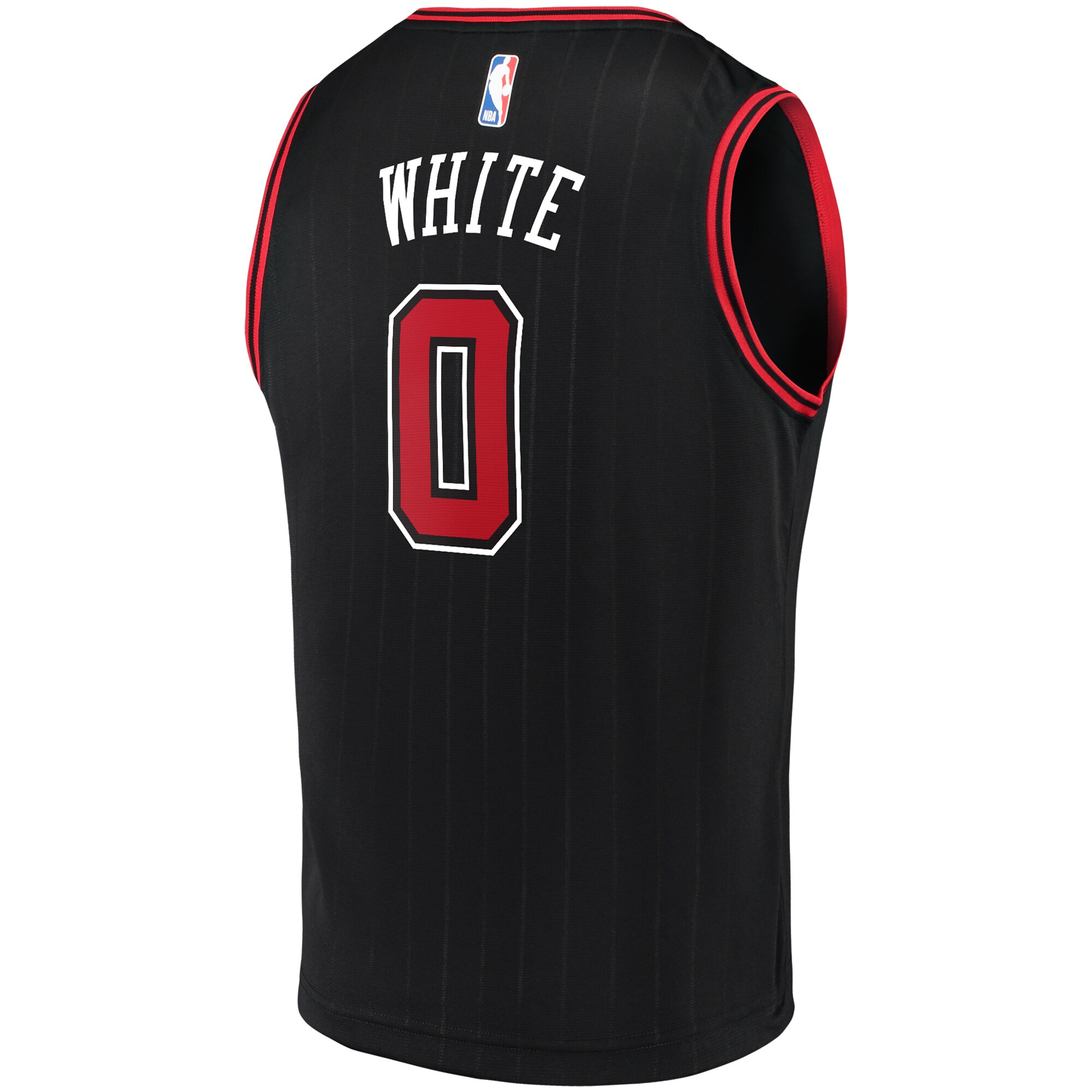 Coby White Chicago Bulls Fanatics Branded Fast Break Replica Jersey - Statement Edition - Black - PersonalJerseys