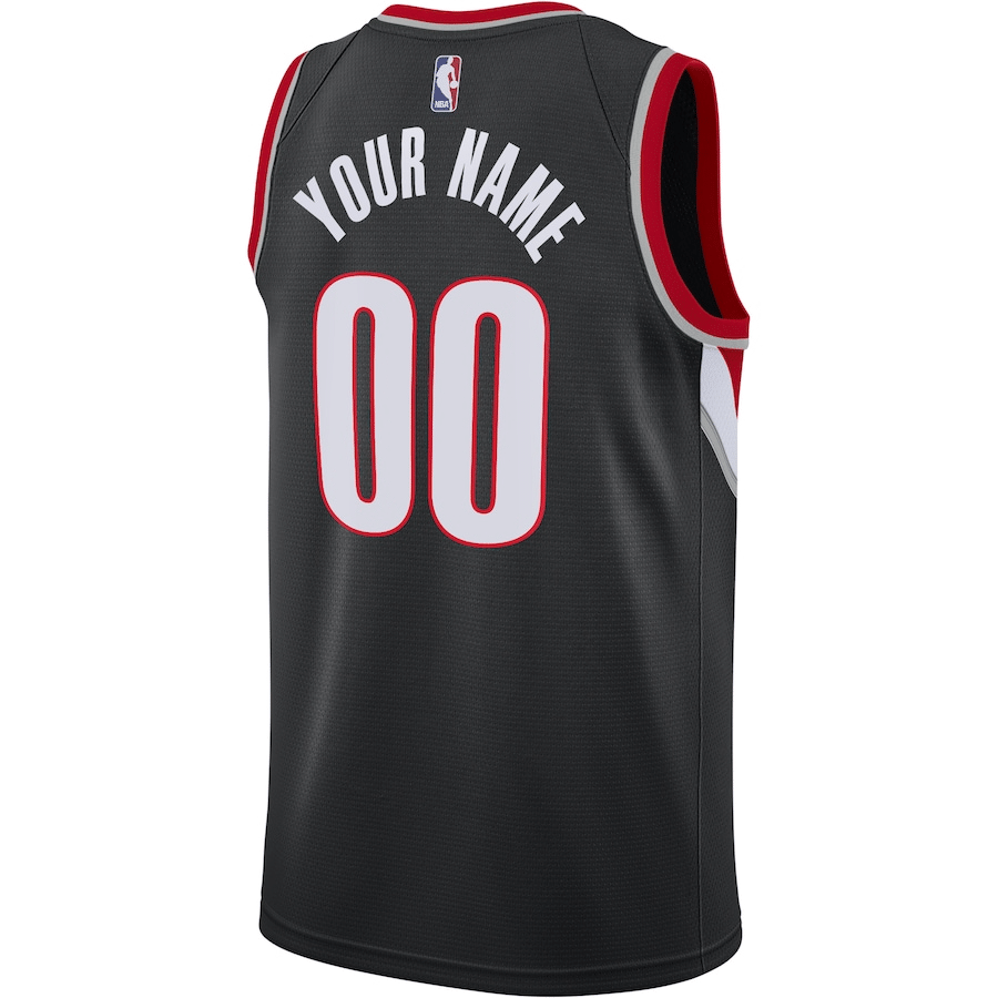 Portland Trail Blazers Swingman Custom Jersey Black - Icon Edition - Friend Lounge Store - Shop for All Things Jerseys Sports - PersonalJerseys