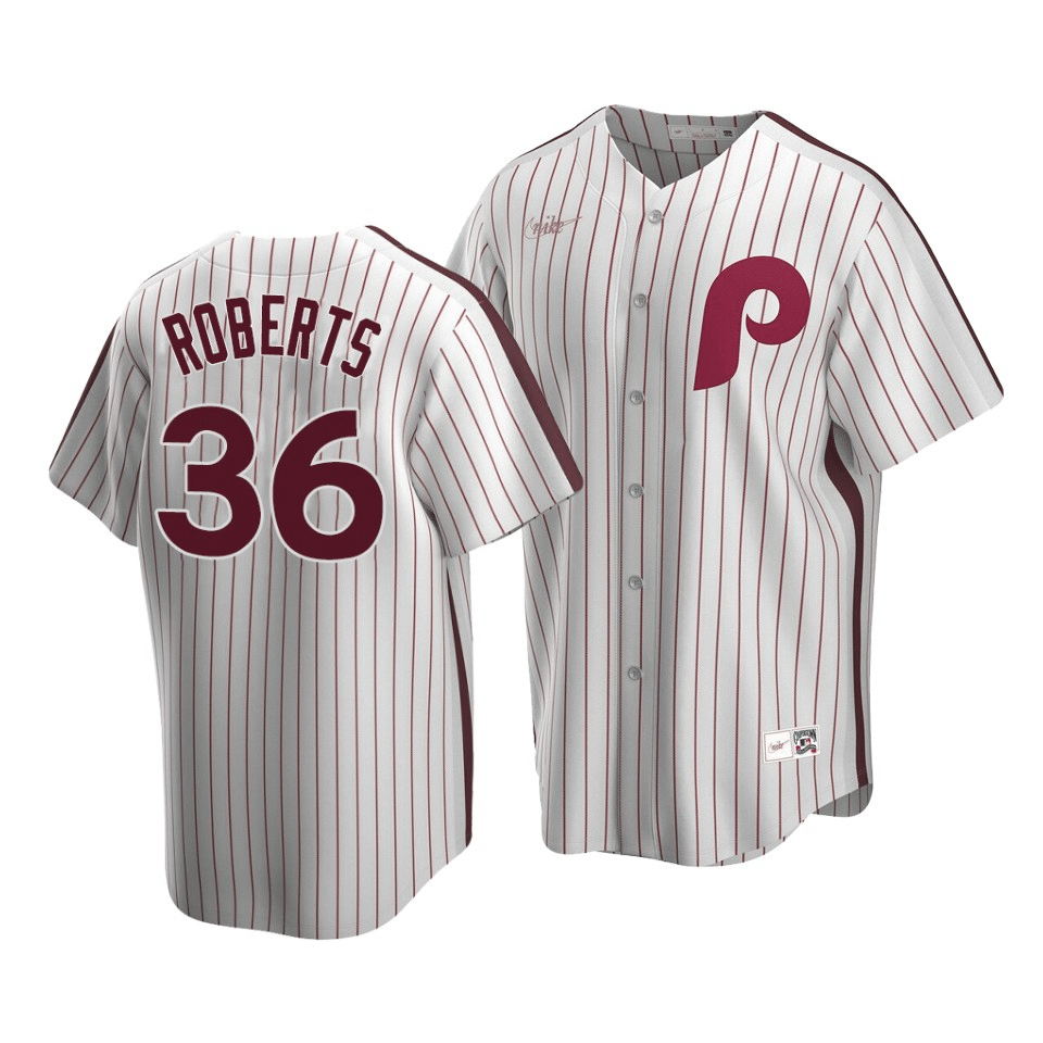 Men's Philadelphia Phillies Robin Roberts #36 Cooperstown Collection White Home Jersey - Friend Lounge Store - Shop for All Things Jerseys Sports - PersonalJerseys