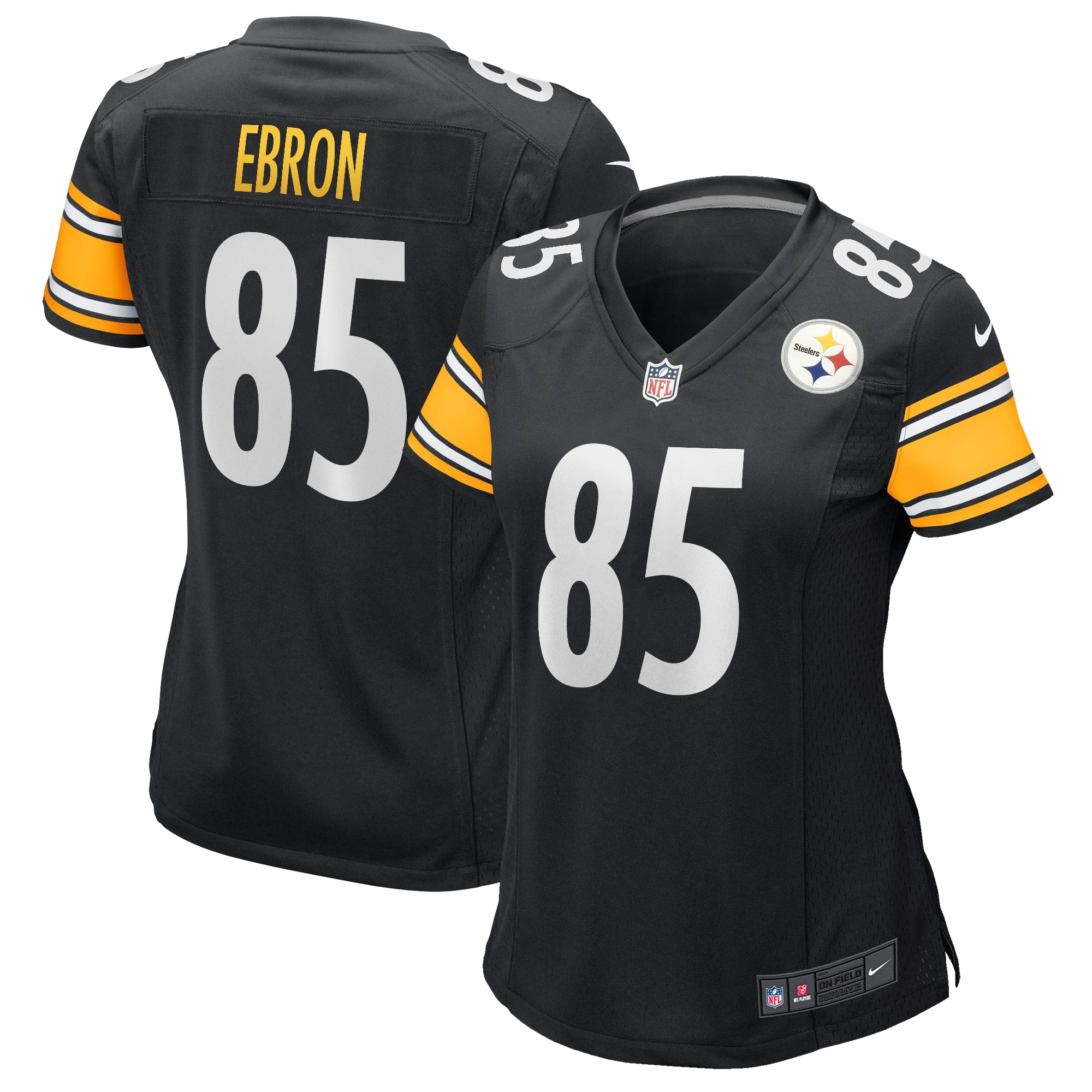 Eric Ebron Pittsburgh Steelers Nike Women's Game Jersey - Black - PersonalJerseys