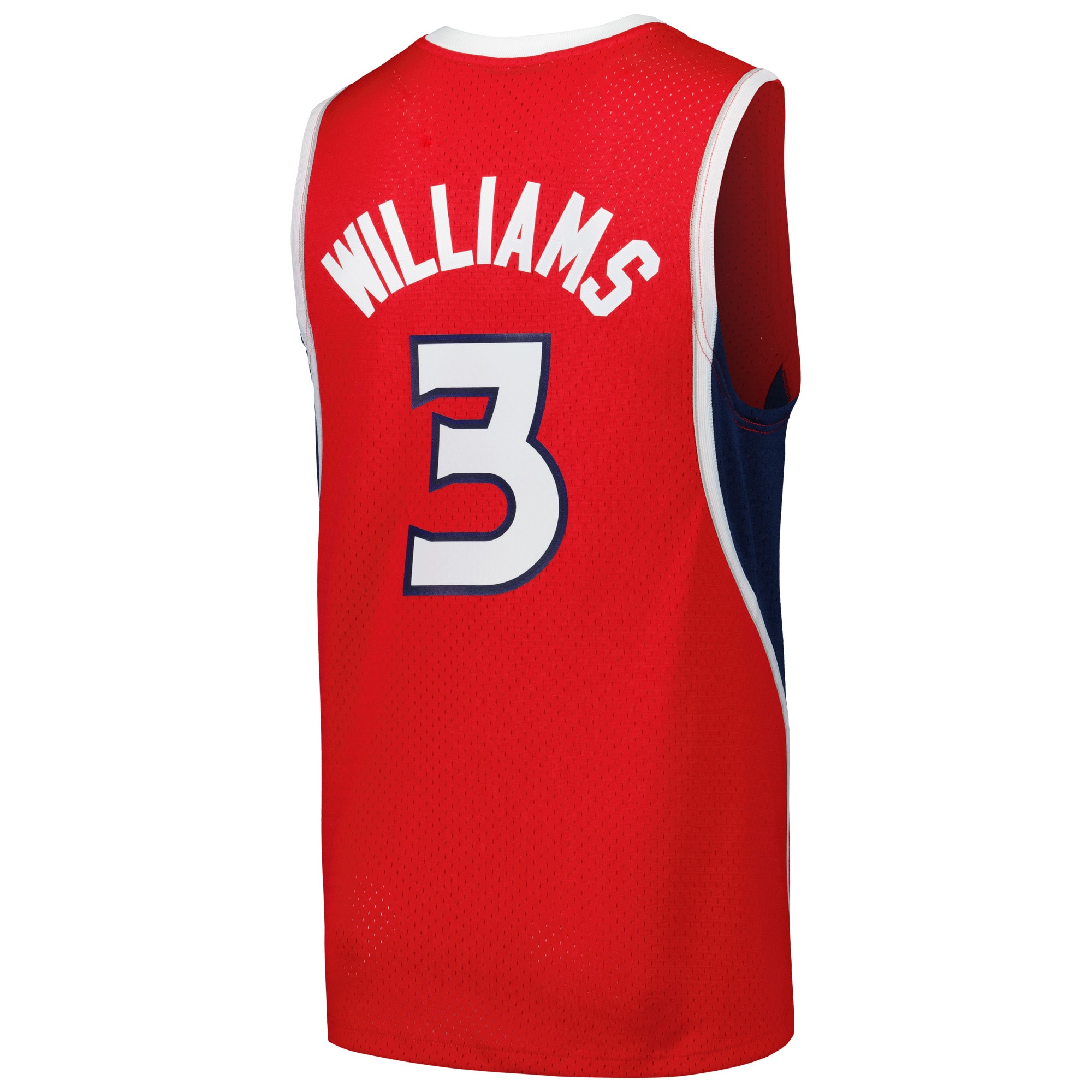 Lou Williams Atlanta Hawks Mitchell &Ness 2001/02 Hardwood Classics Swingman Jersey - Red - PersonalJerseys