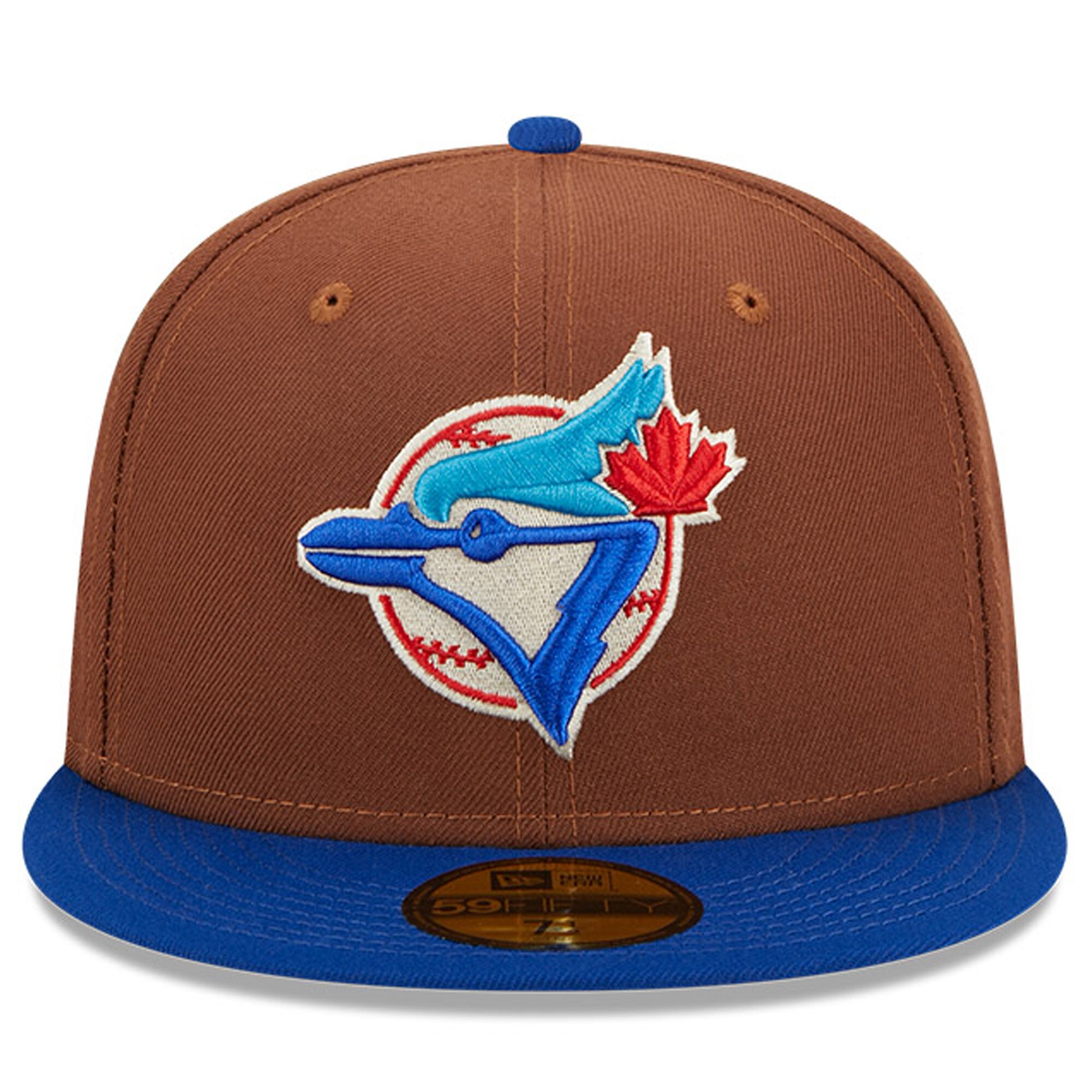 Toronto Blue Jays New Era Harvest 20th Anniversary 59FIFTY Fitted Hat - Brown - PersonalJerseys