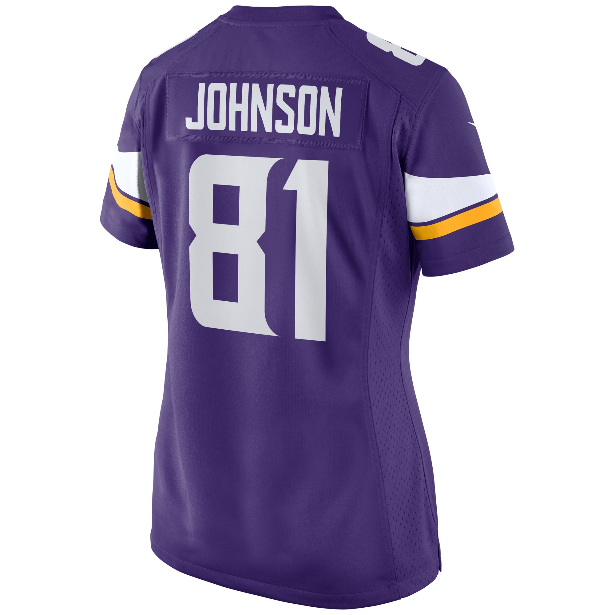Bisi Johnson Minnesota Vikings Nike Women's Game Jersey - Purple - PersonalJerseys
