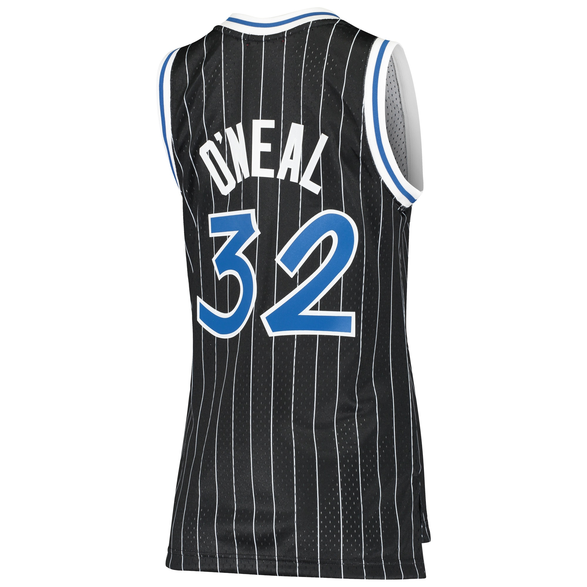Shaquille O'Neal Orlando Magic Mitchell & Ness Women's 1995-96 Hardwood Classics Swingman Jersey - Black - PersonalJerseys