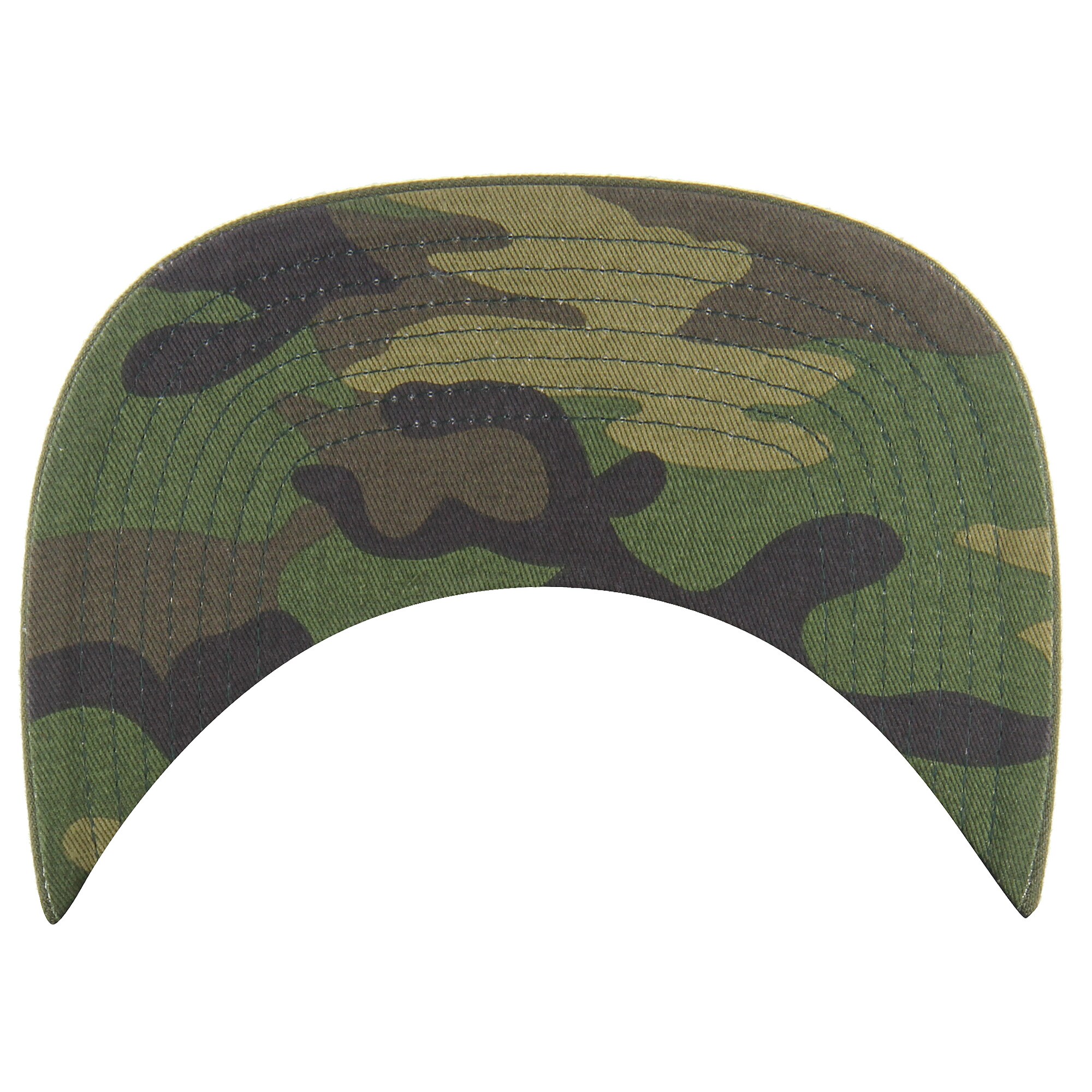 Miami Heat '47 Ballpark Camo Captain Snapback Hat - Olive - PersonalJerseys