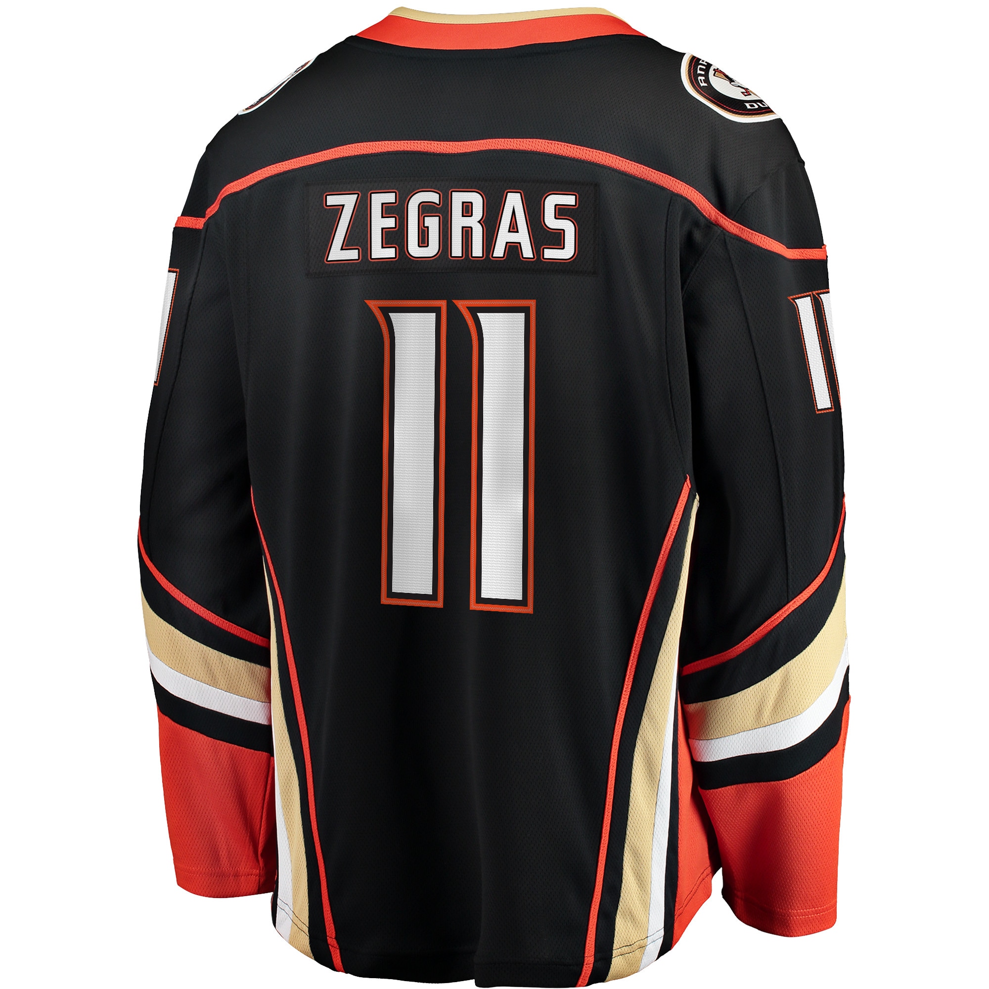 Trevor Zegras Anaheim Ducks Fanatics Branded Home Breakaway Player Jersey - Black - PersonalJerseys