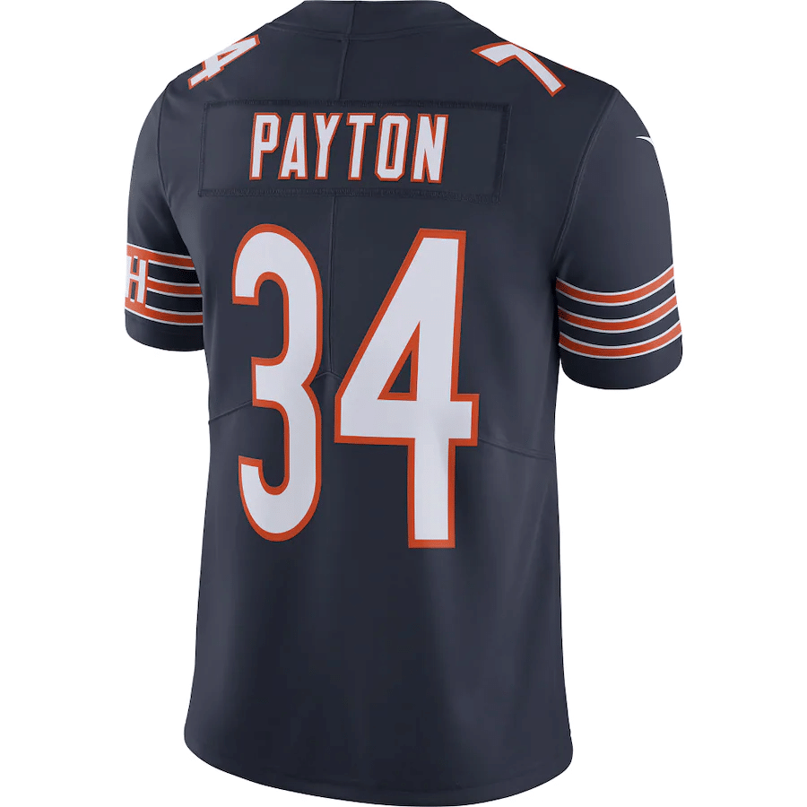 Walter Payton Chicago Bears Navy 100th Season Retired Limited Jersey - Friend Lounge Store - Shop for All Things Jerseys Sports - PersonalJerseys