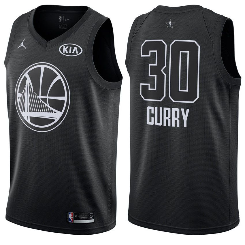 2018 All-Star Warriors Male Stephen Curry #30 Black Jersey - Friend Lounge Store - Shop for All Things Jerseys Sports - PersonalJerseys