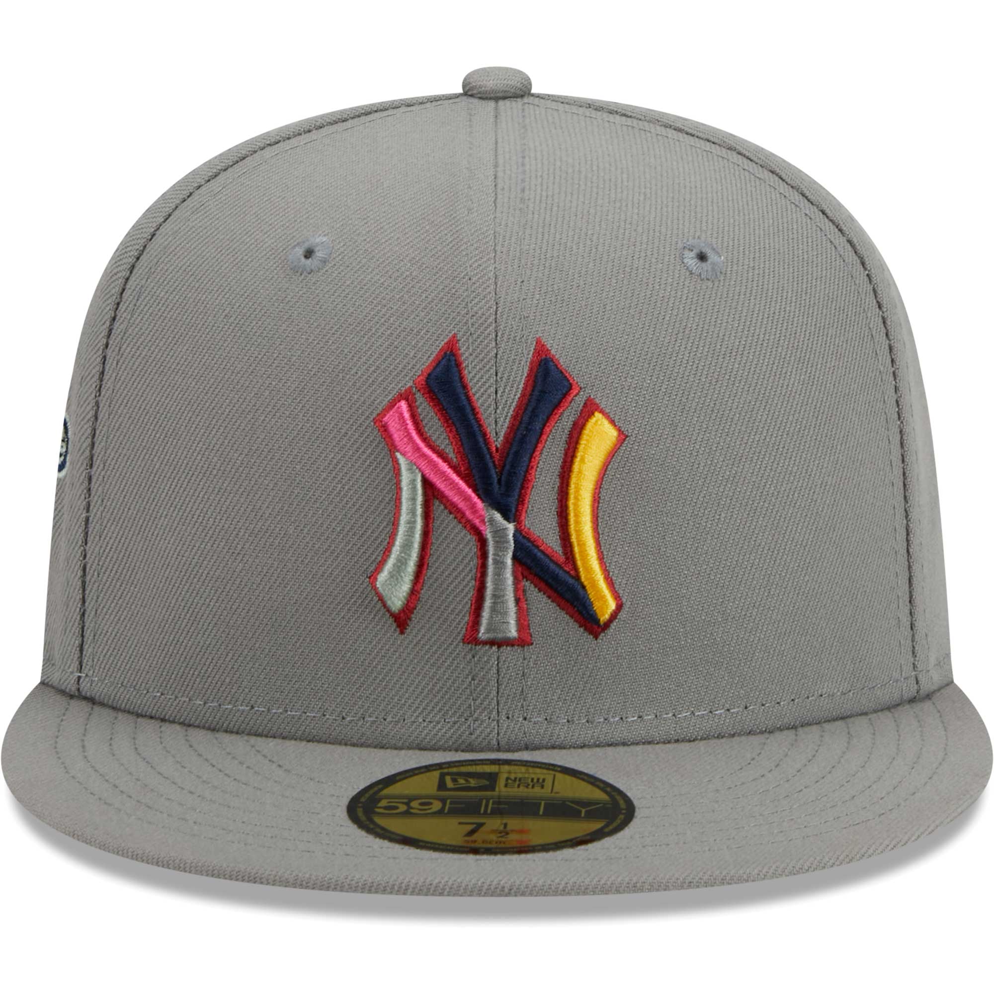 New York Yankees New Era Color Pack 59FIFTY Fitted Hat - Gray - PersonalJerseys