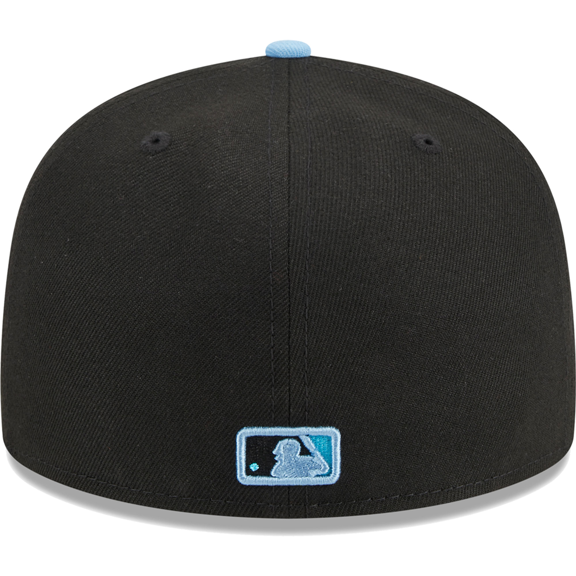 Washington Nationals New Era Pastel Undervisor 59FIFTY Fitted Hat - Black - PersonalJerseys