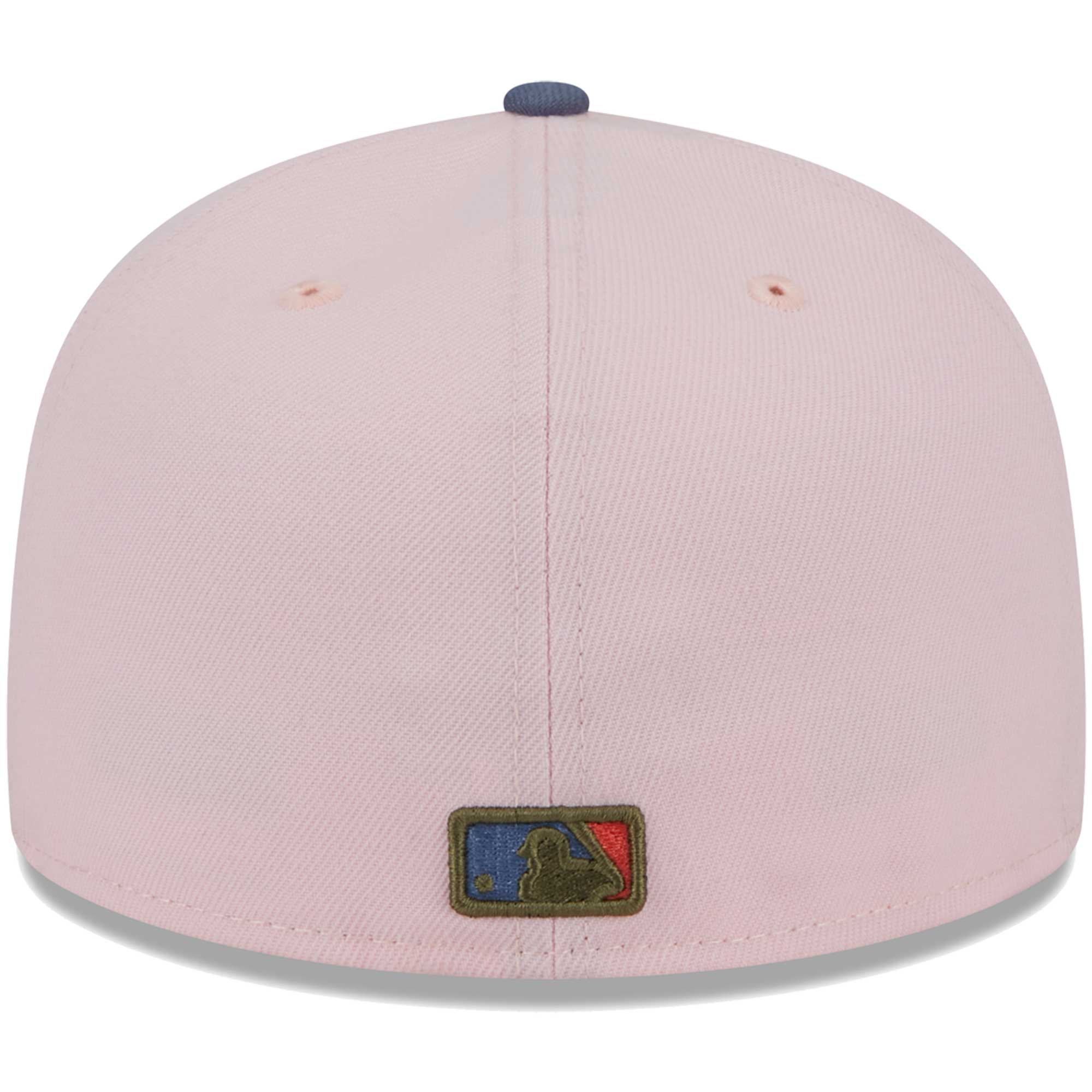 Arizona Diamondbacks New Era  Olive Undervisor 59FIFTY Fitted Hat - Pink/Blue - PersonalJerseys