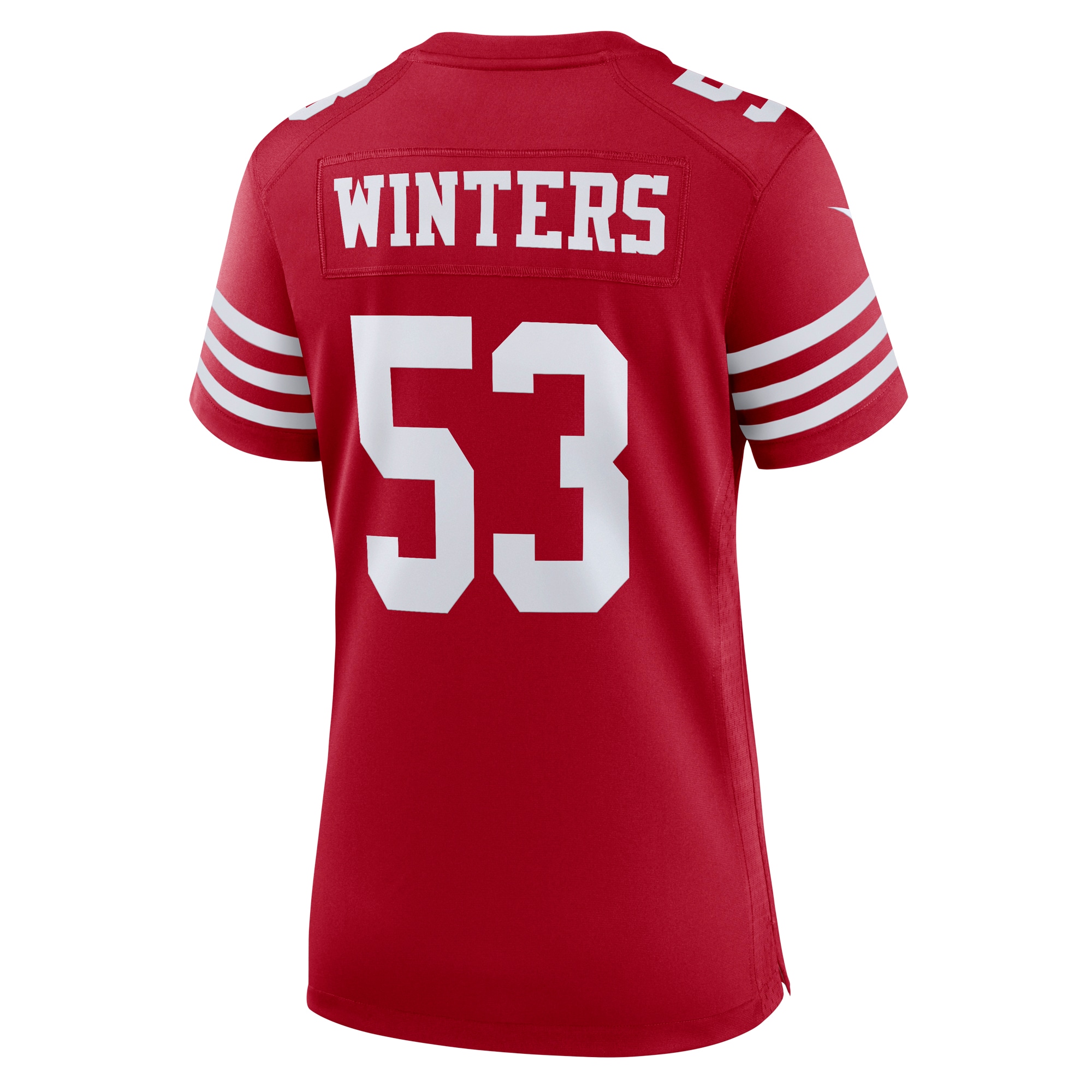 San Francisco 49ers Dee Winters Scarlet Team Game Jersey for Youth Women Men - Friend Lounge Store - Shop for All Things Jerseys Sports - PersonalJerseys