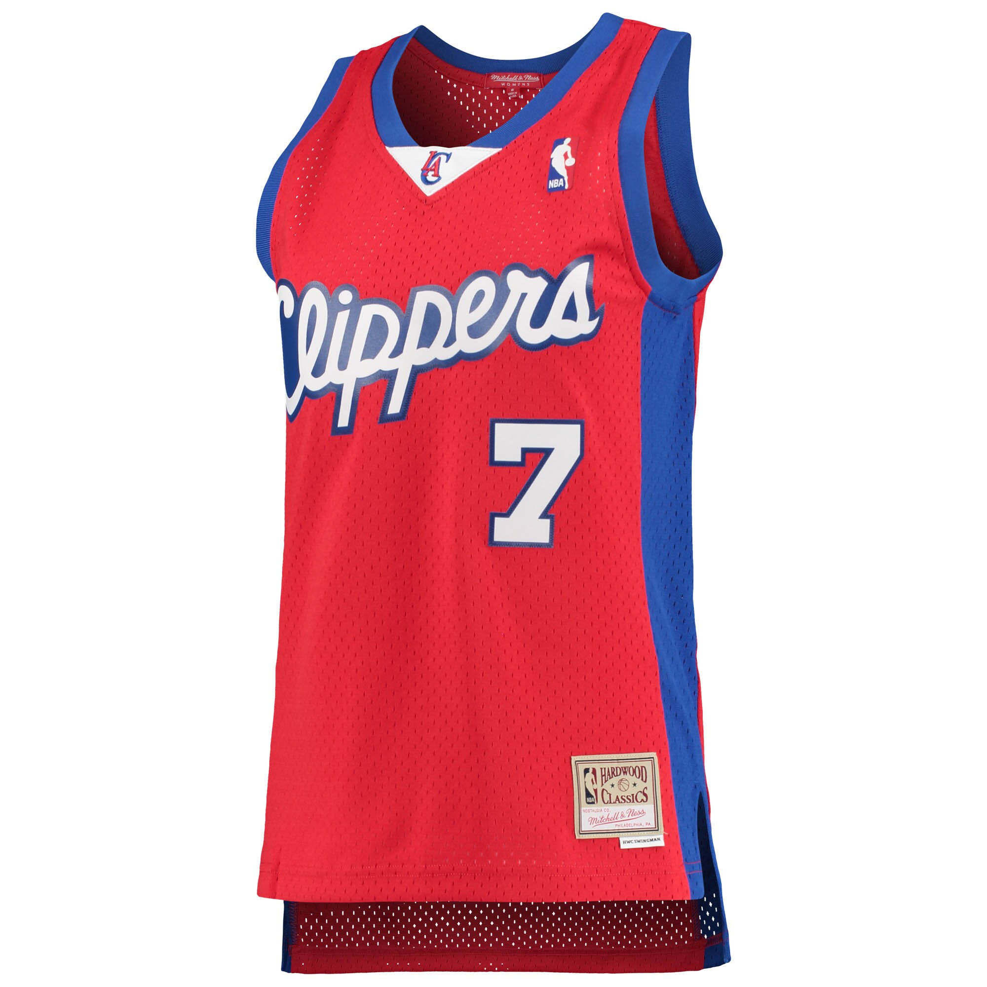 Lamar Odom LA Clippers Mitchell & Ness Women's 2000-01 Hardwood Classics Swingman Jersey - Red - PersonalJerseys