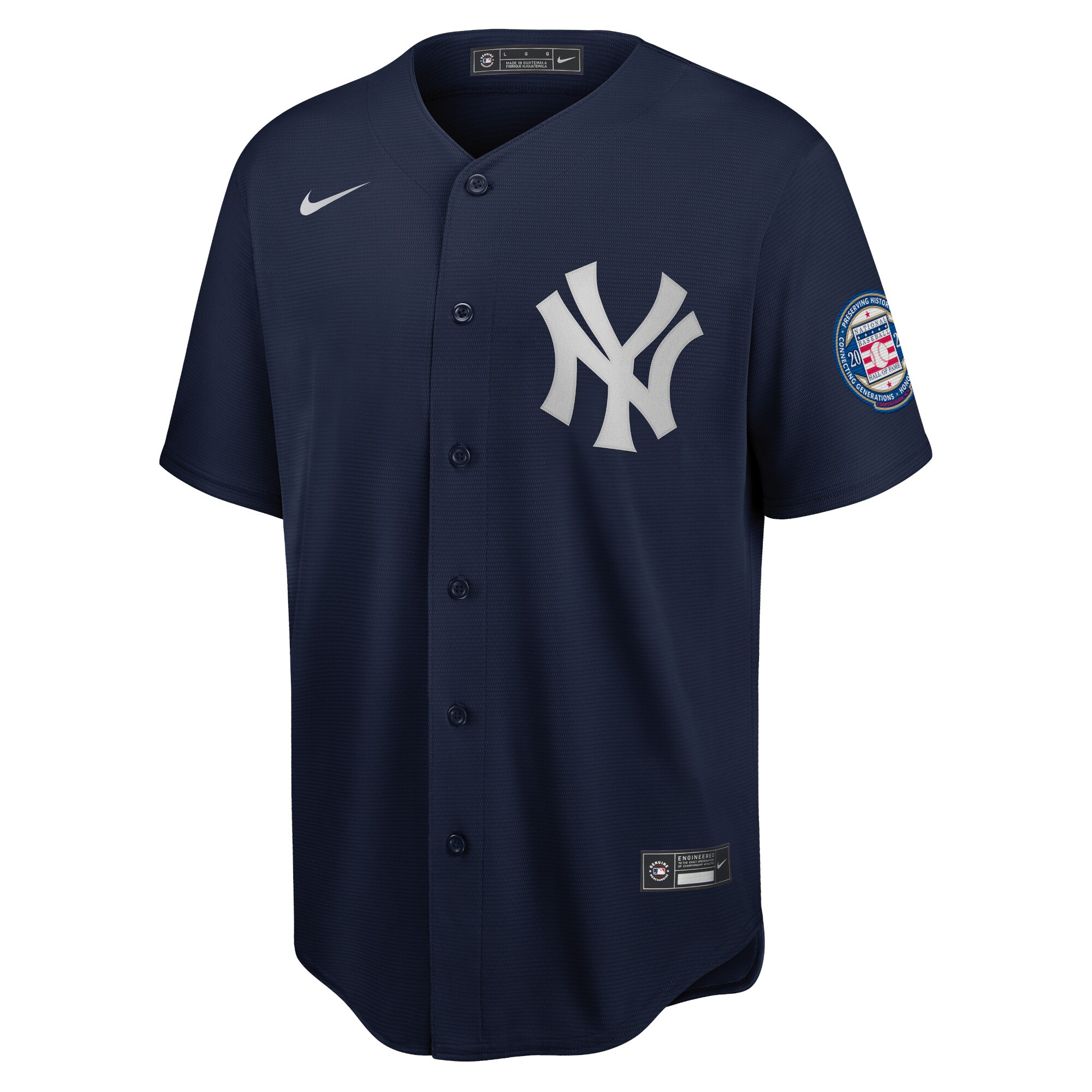 Derek Jeter New York Yankees Nike 2020 Hall of Fame Induction Alternate Replica Player Jersey - Navy - PersonalJerseys