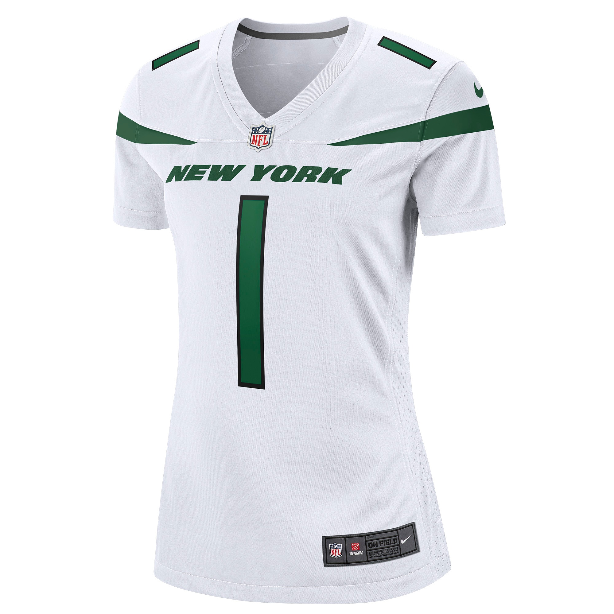Ahmad Sauce Gardner New York Jets Nike Women's Player Jersey - White - PersonalJerseys