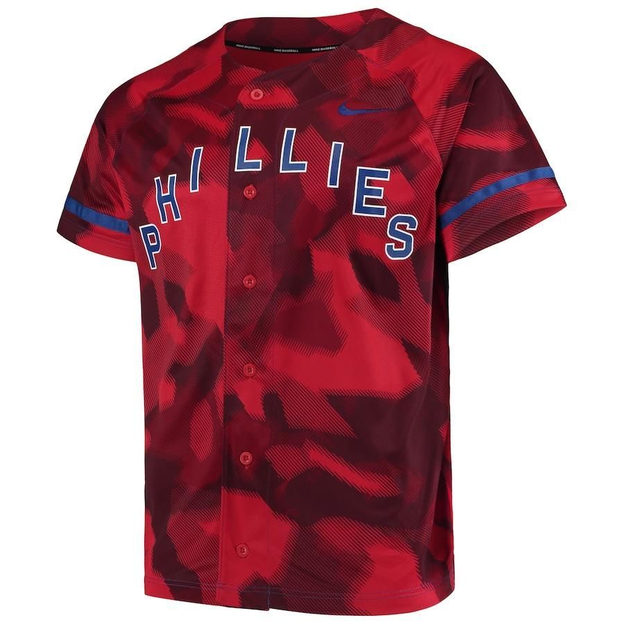 Philadelphia Phillies Camo Jersey - Red - Friend Lounge Store - Shop for All Things Jerseys Sports - PersonalJerseys